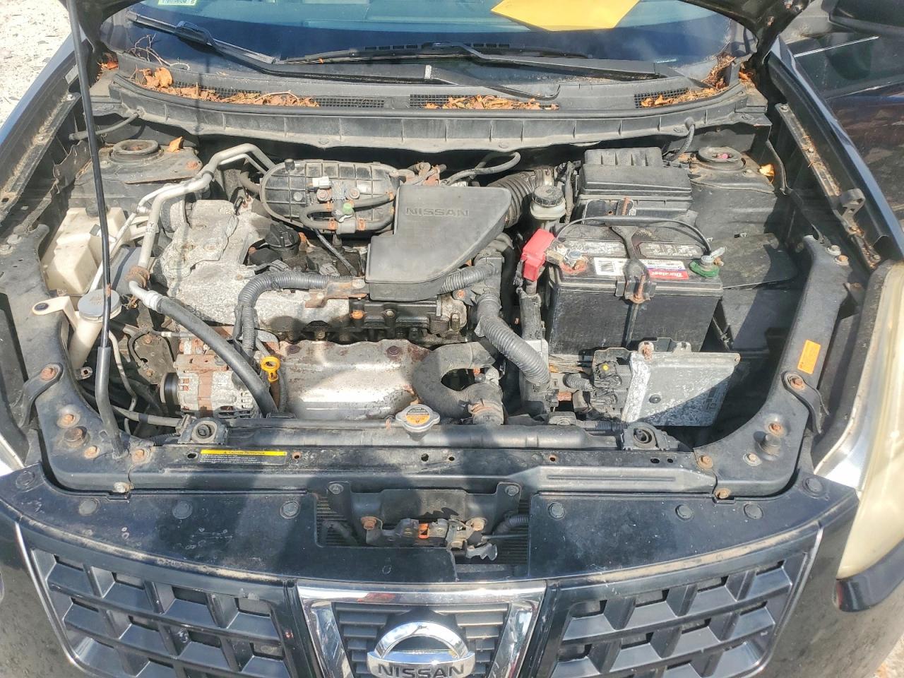 2010 Nissan Rogue S Black vin: JN8AS5MV4AW125880