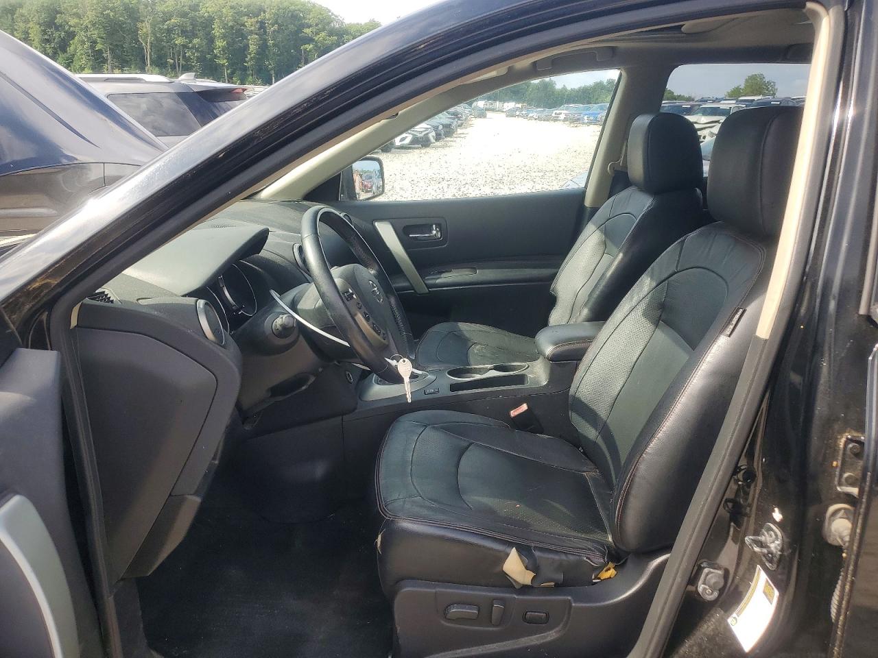 2010 Nissan Rogue S Black vin: JN8AS5MV4AW125880