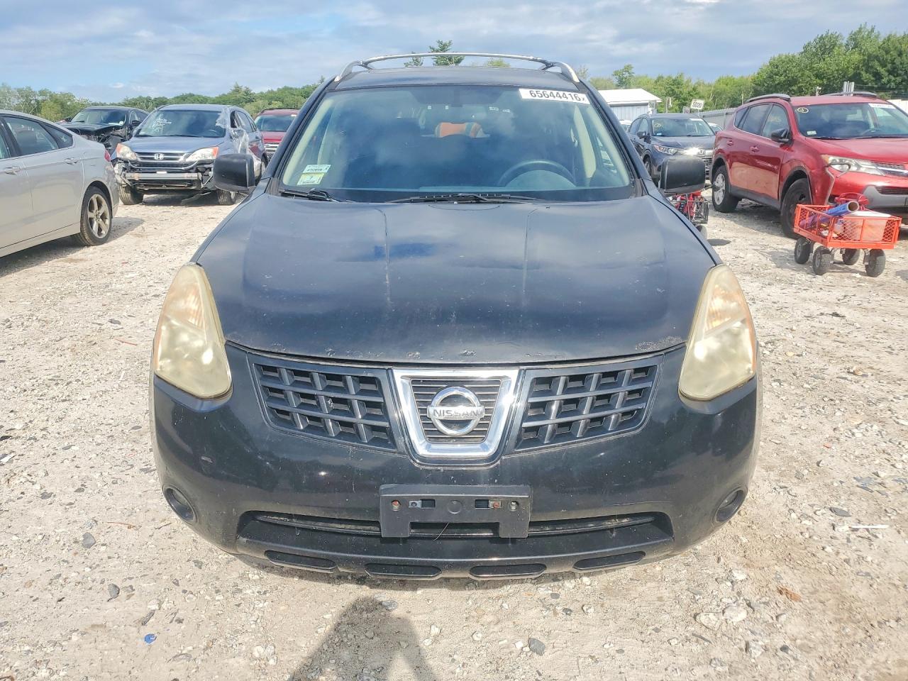 2010 Nissan Rogue S Black vin: JN8AS5MV4AW125880