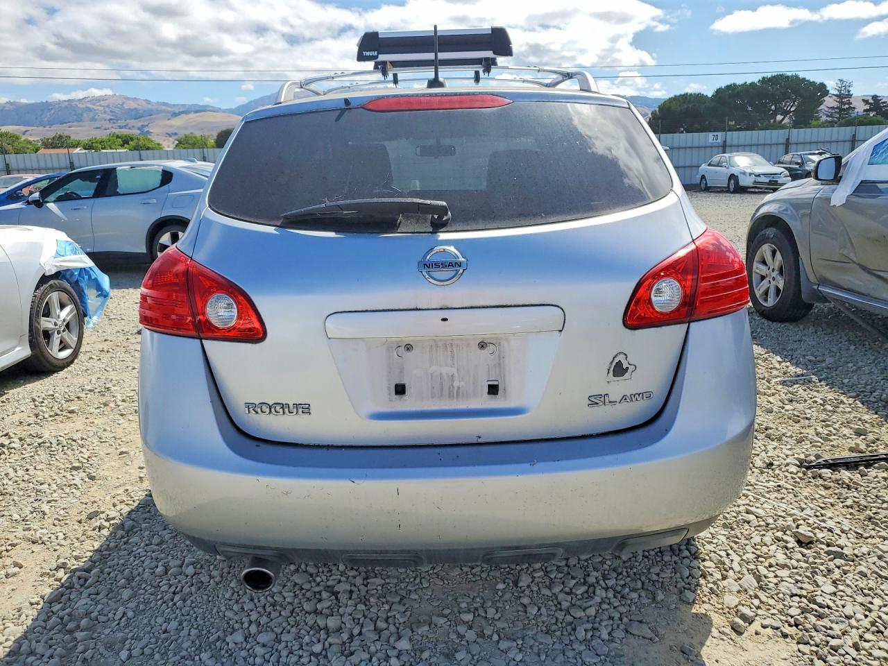2010 Nissan Rogue S Silver vin: JN8AS5MV4AW130724