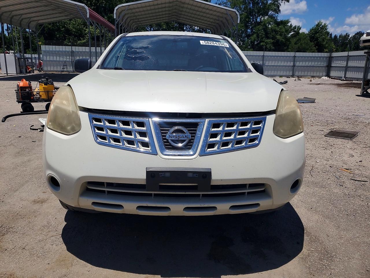 2010 Nissan Rogue S White vin: JN8AS5MV4AW141674