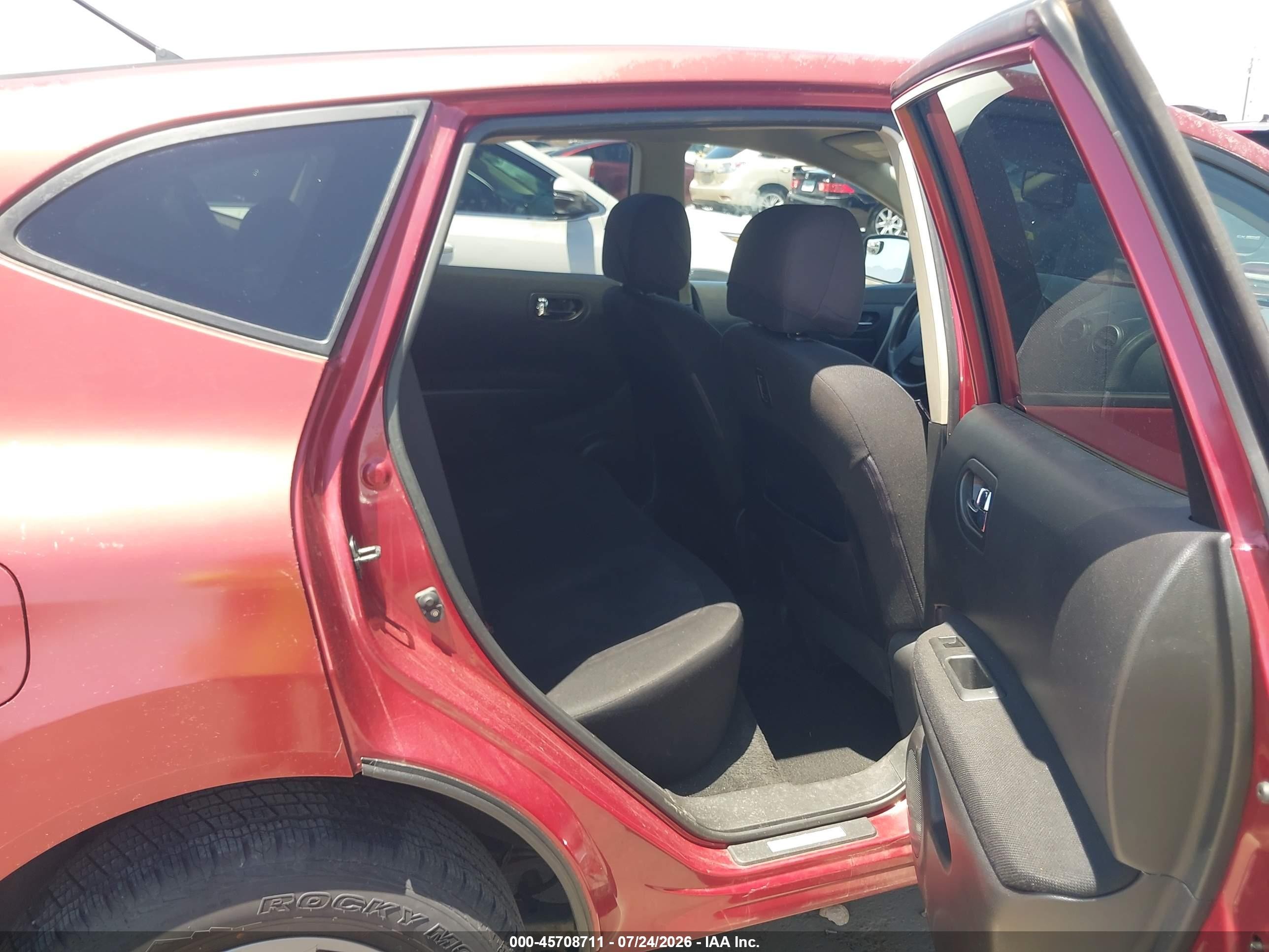 2010 Nissan Rogue S Red vin: JN8AS5MV4AW149015