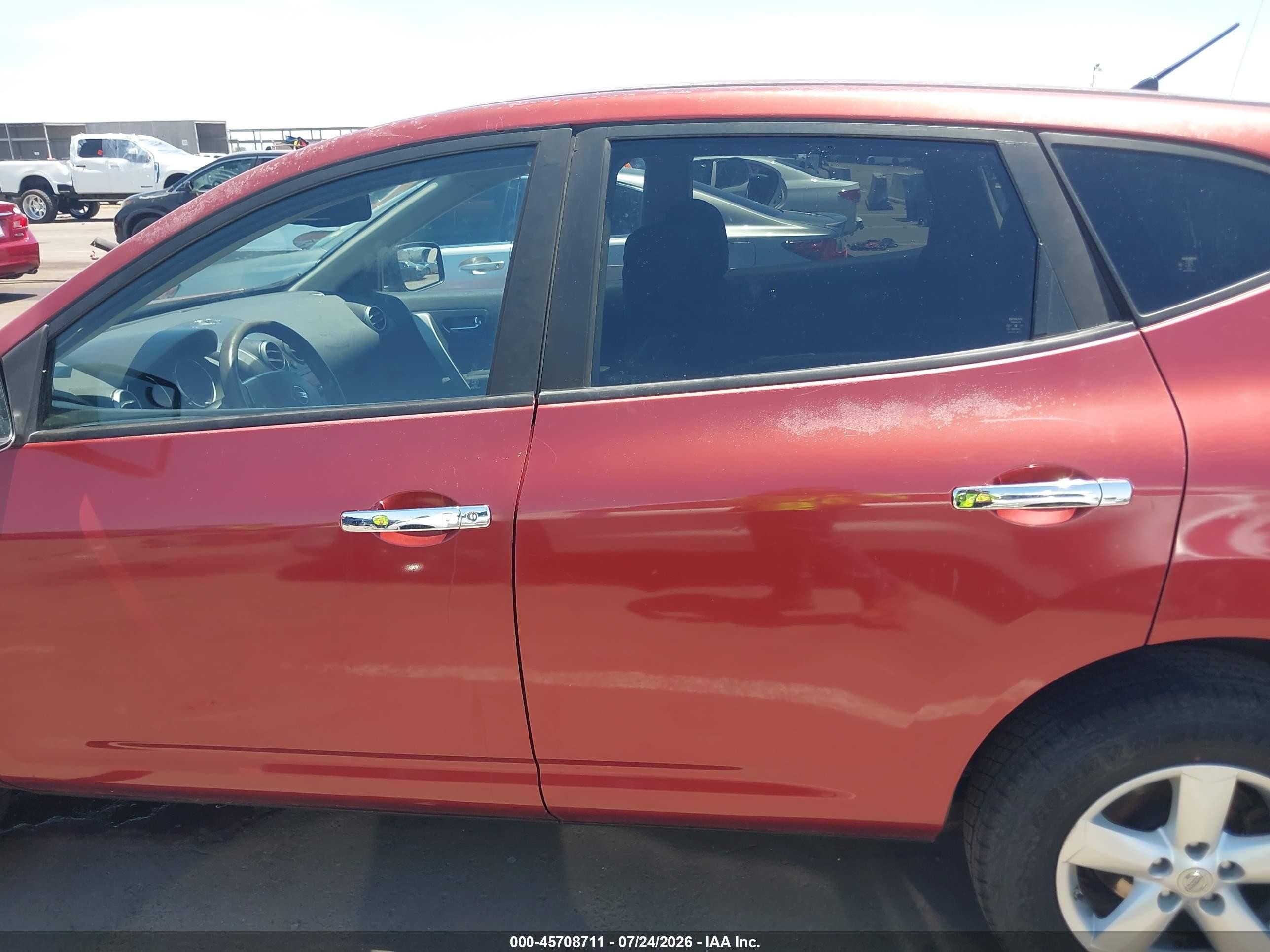 2010 Nissan Rogue S Red vin: JN8AS5MV4AW149015