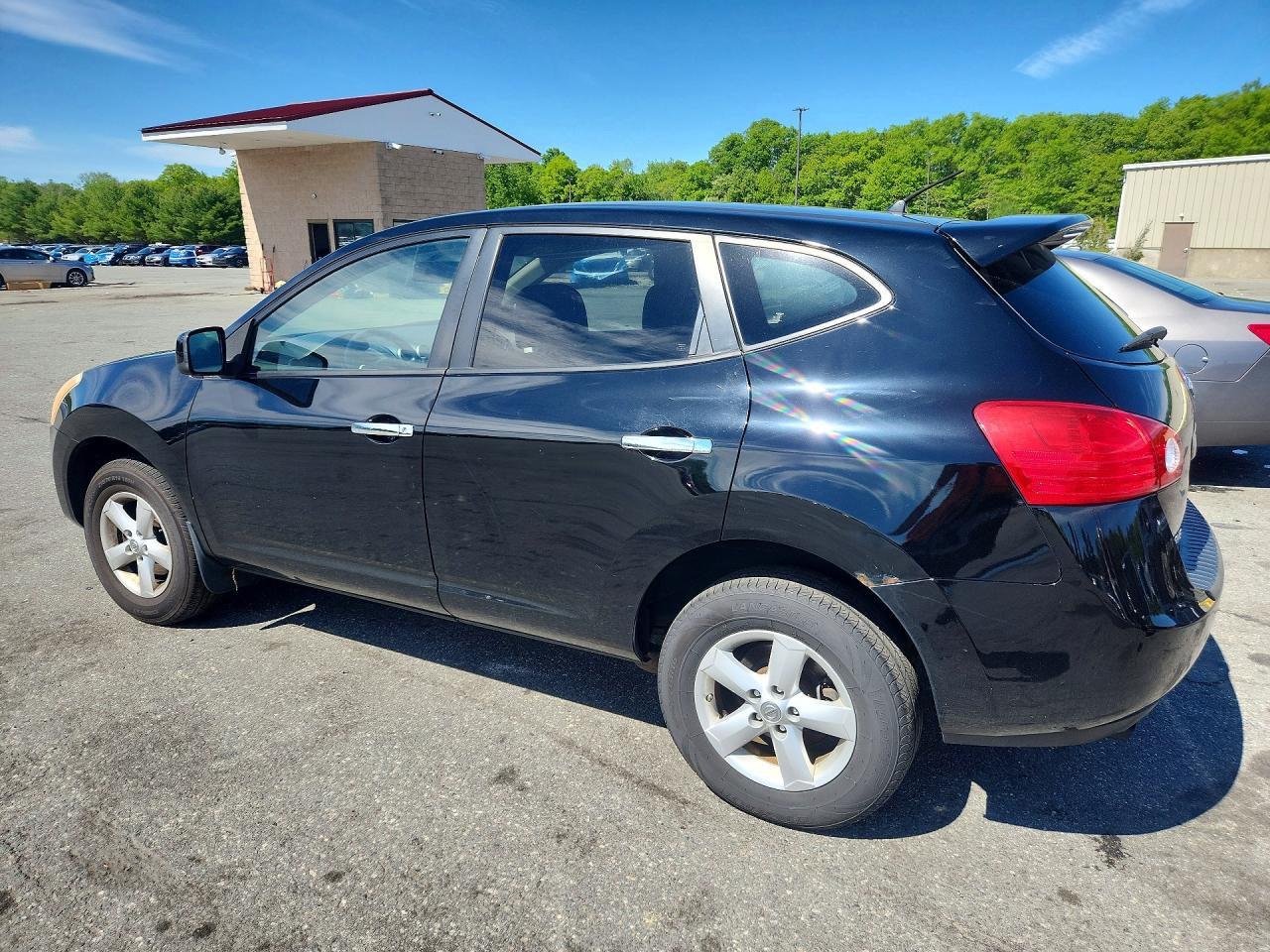 2010 Nissan Rogue S Black vin: JN8AS5MV4AW611010