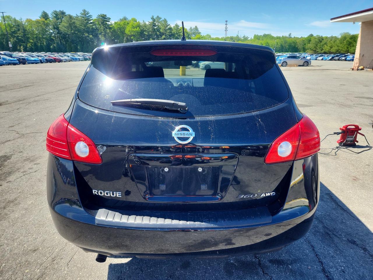 2010 Nissan Rogue S Black vin: JN8AS5MV4AW611010
