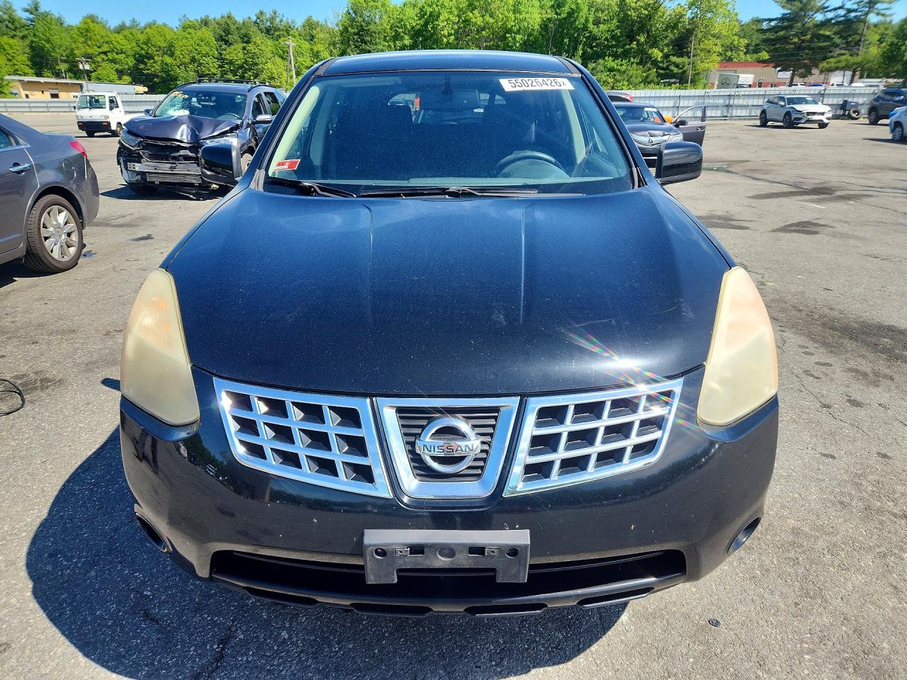 2010 Nissan Rogue S Black vin: JN8AS5MV4AW611010