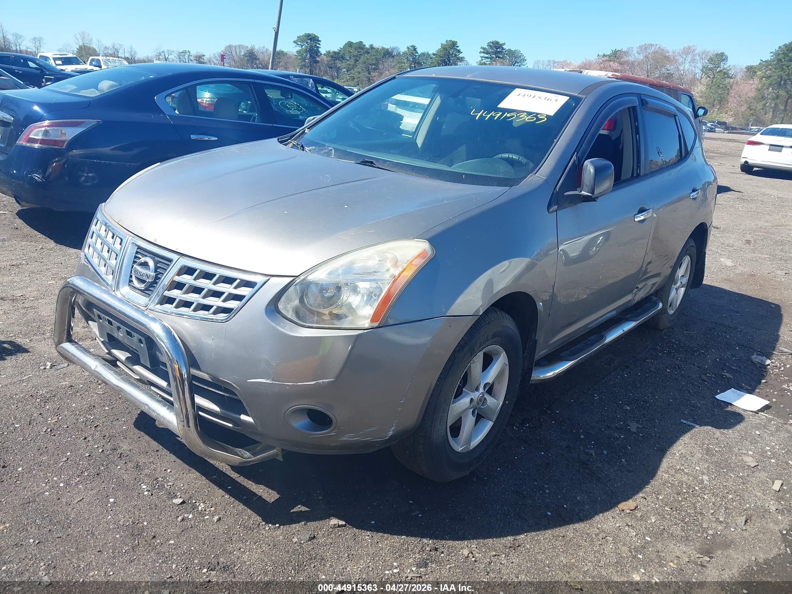 2010 Nissan Rogue S Gray vin: JN8AS5MV4AW612612