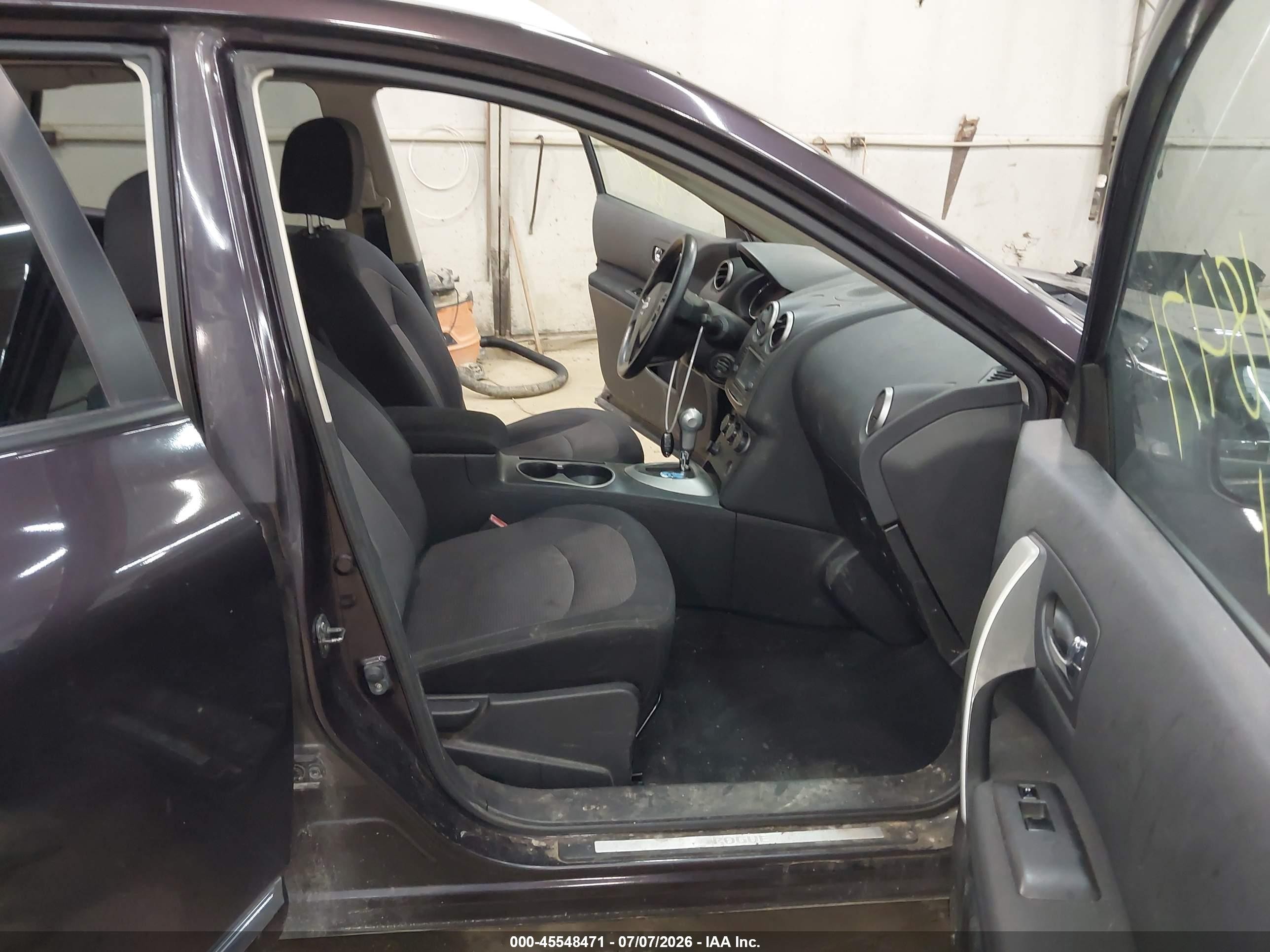 2011 Nissan Rogue Sv Black vin: JN8AS5MV4BW257054