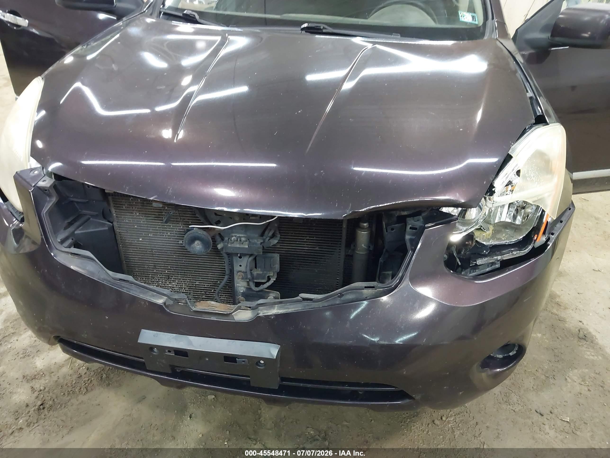 2011 Nissan Rogue Sv Black vin: JN8AS5MV4BW257054