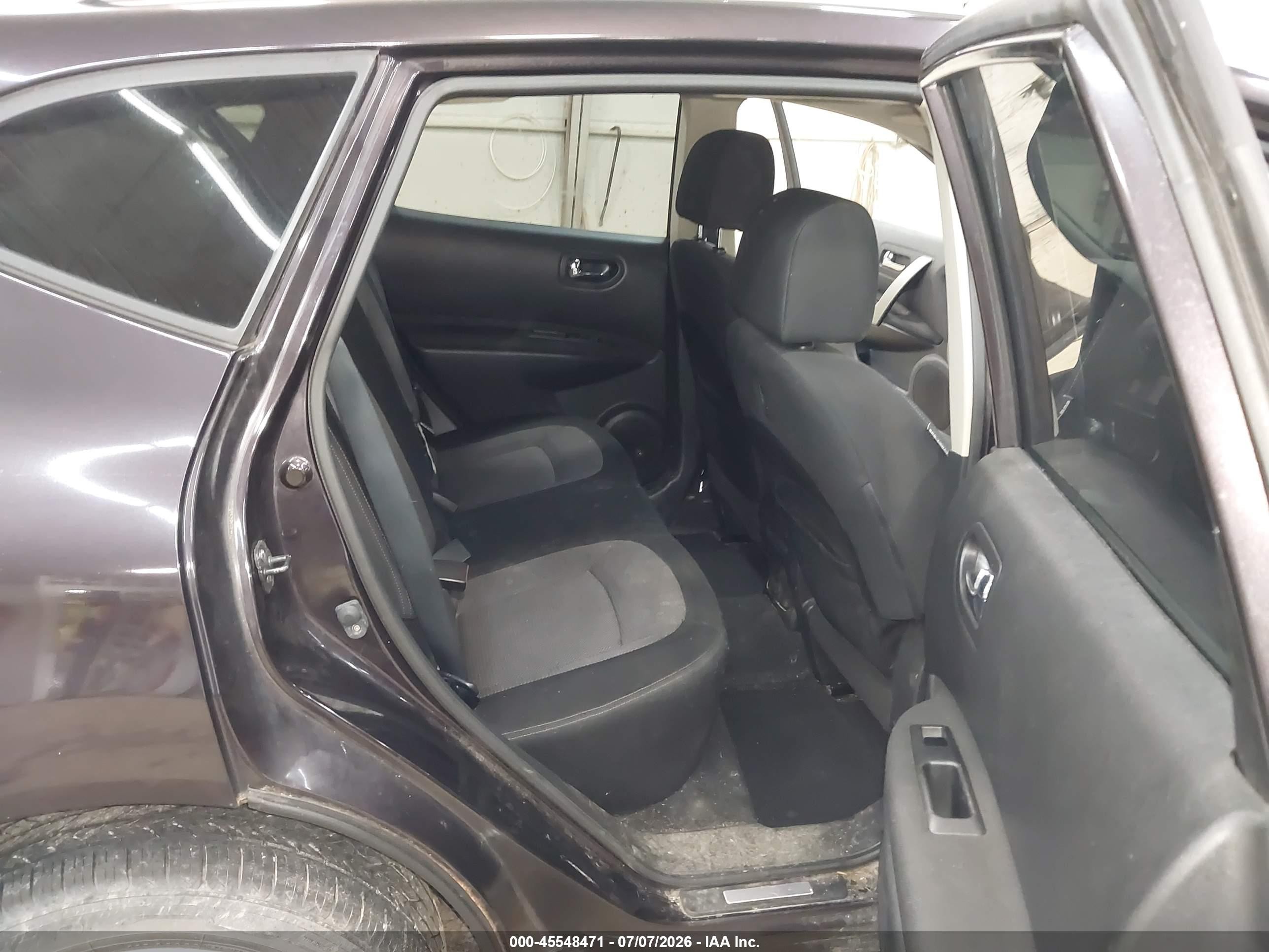 2011 Nissan Rogue Sv Black vin: JN8AS5MV4BW257054