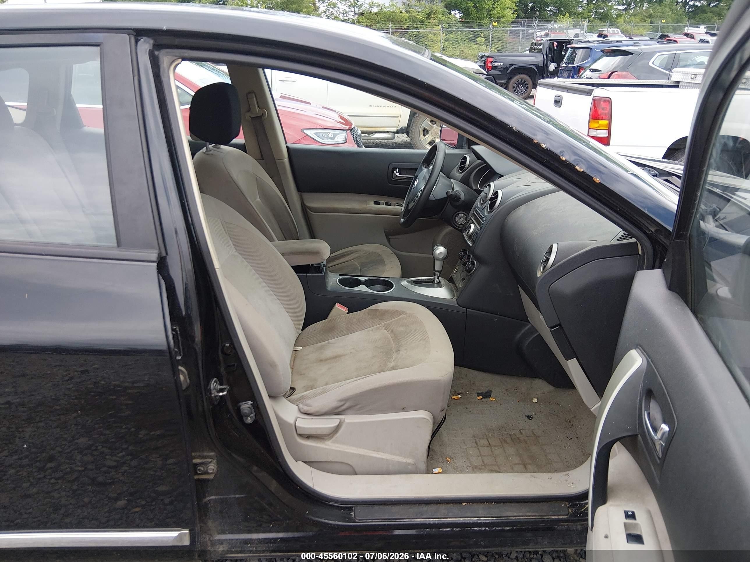 2011 Nissan Rogue S Черный vin: JN8AS5MV4BW257765