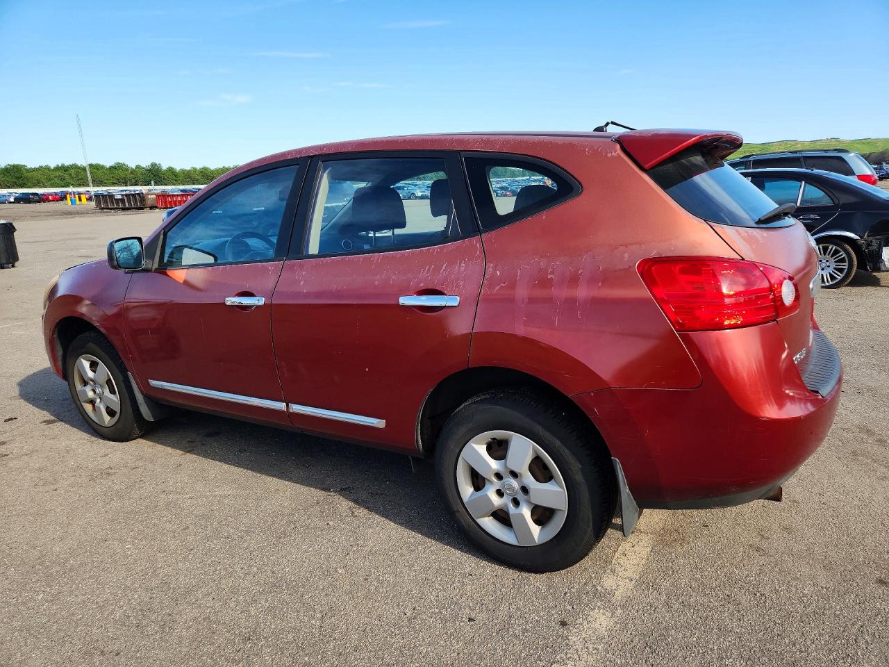 2011 Nissan Rogue S Красный vin: JN8AS5MV4BW258382