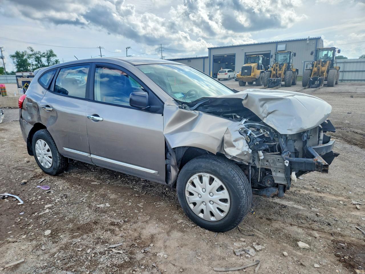 2011 Nissan Rogue S Серебряный vin: JN8AS5MV4BW264151
