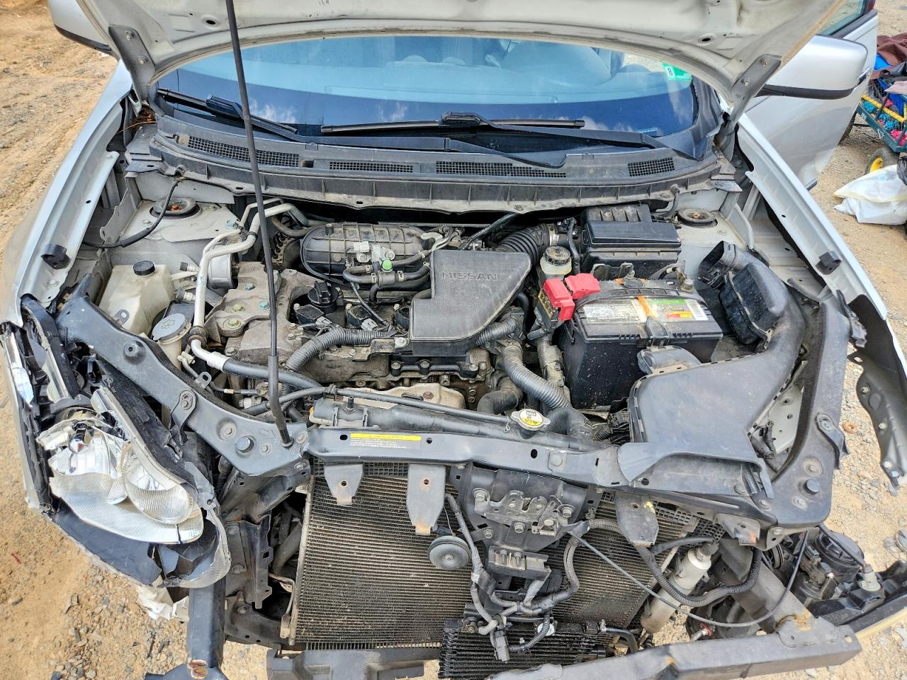 2011 Nissan Rogue S Серебряный vin: JN8AS5MV4BW270046