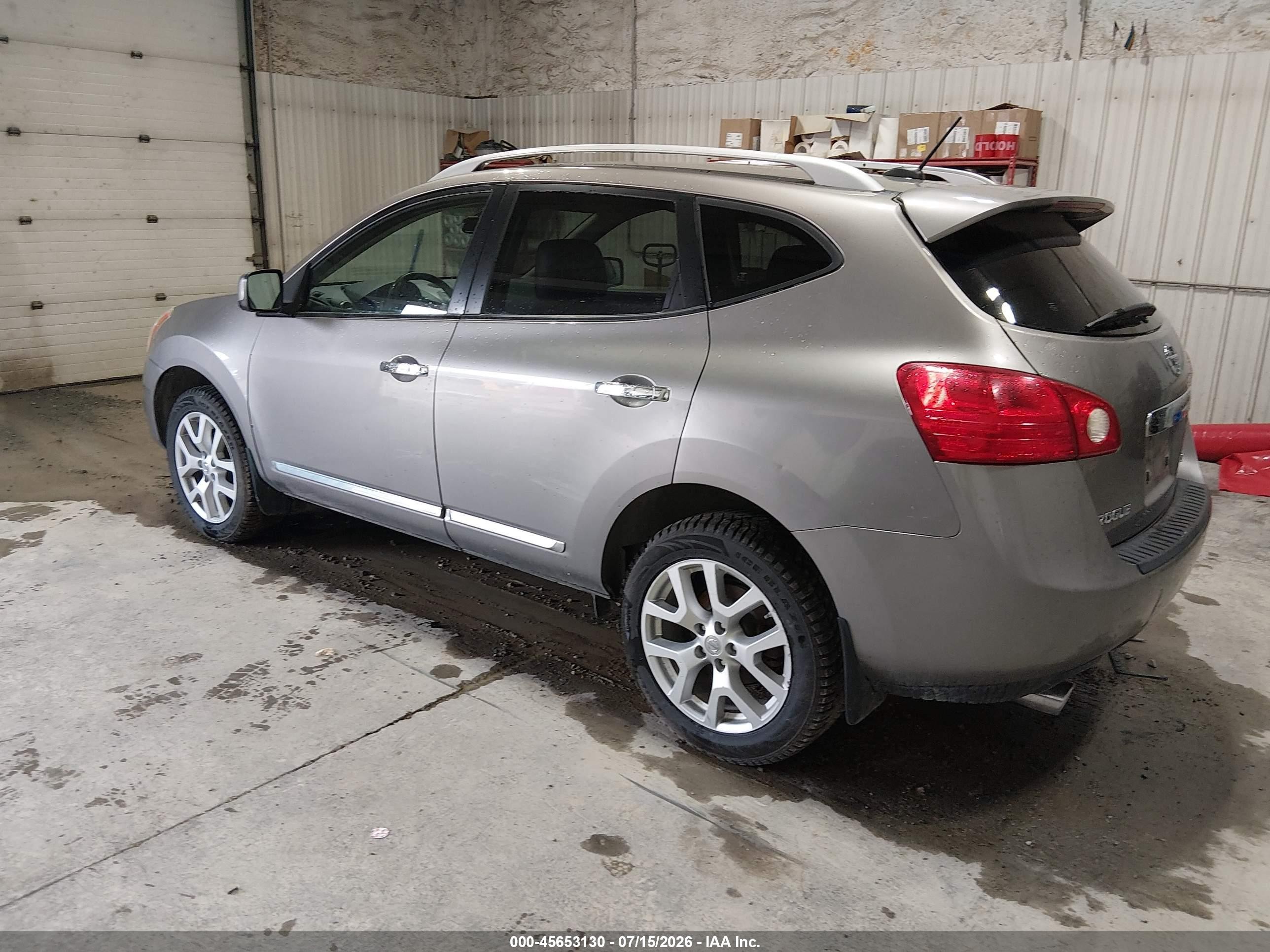 2011 Nissan Rogue Sv Серый vin: JN8AS5MV4BW273352