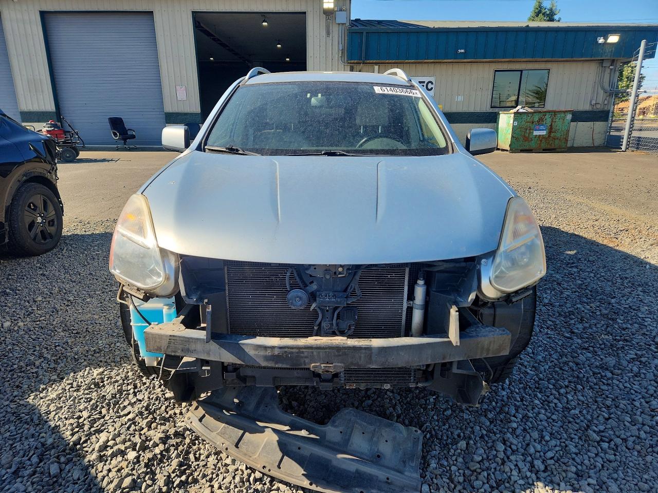 2011 Nissan Rogue S Silver vin: JN8AS5MV4BW274226