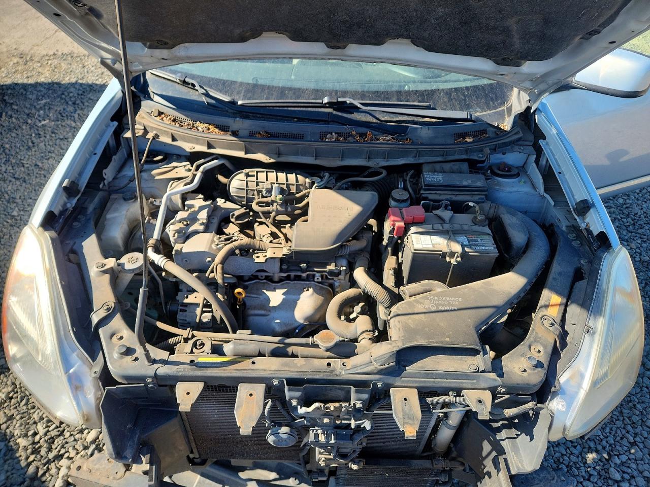 2011 Nissan Rogue S Silver vin: JN8AS5MV4BW274226