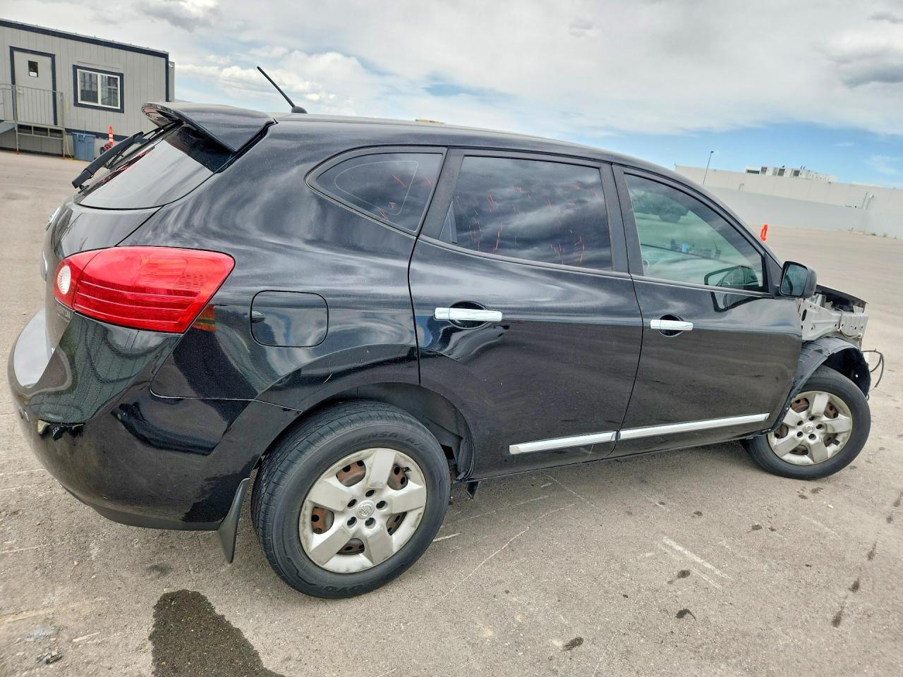2011 Nissan Rogue S Black vin: JN8AS5MV4BW280074