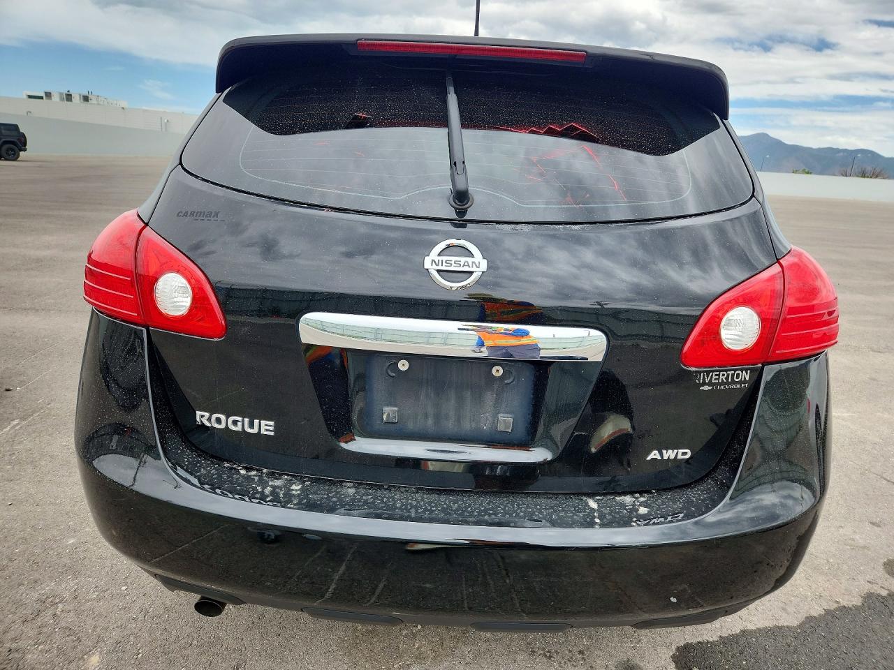 2011 Nissan Rogue S Black vin: JN8AS5MV4BW280074