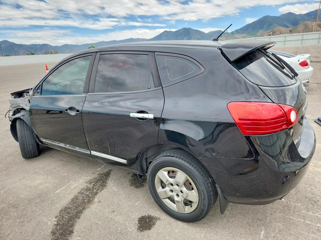 2011 Nissan Rogue S Black vin: JN8AS5MV4BW280074