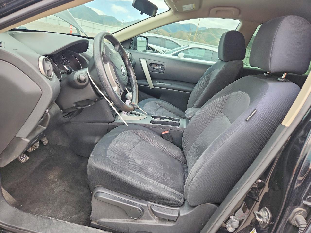 2011 Nissan Rogue S Black vin: JN8AS5MV4BW280074