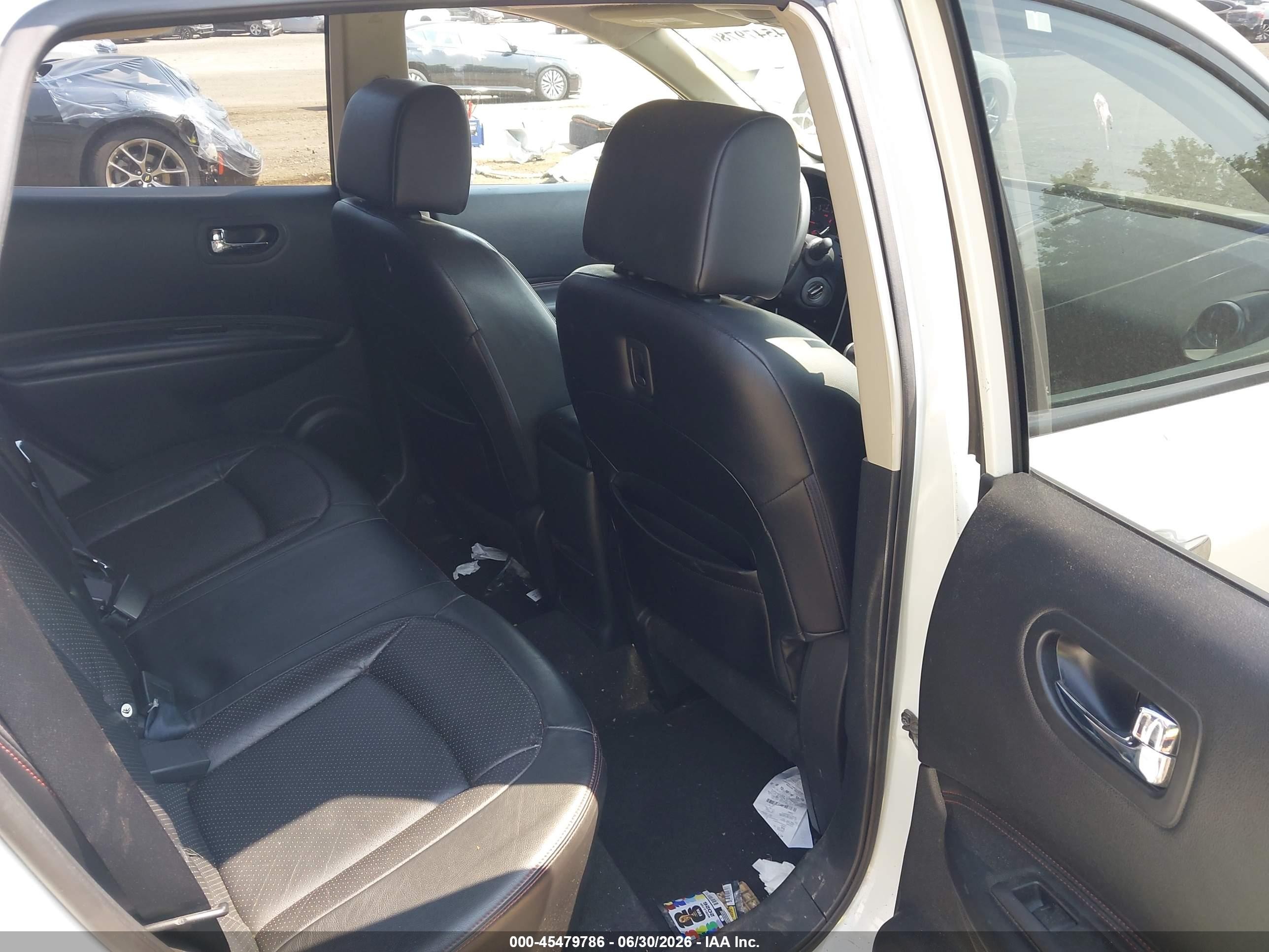 2011 Nissan Rogue Sv White vin: JN8AS5MV4BW287297