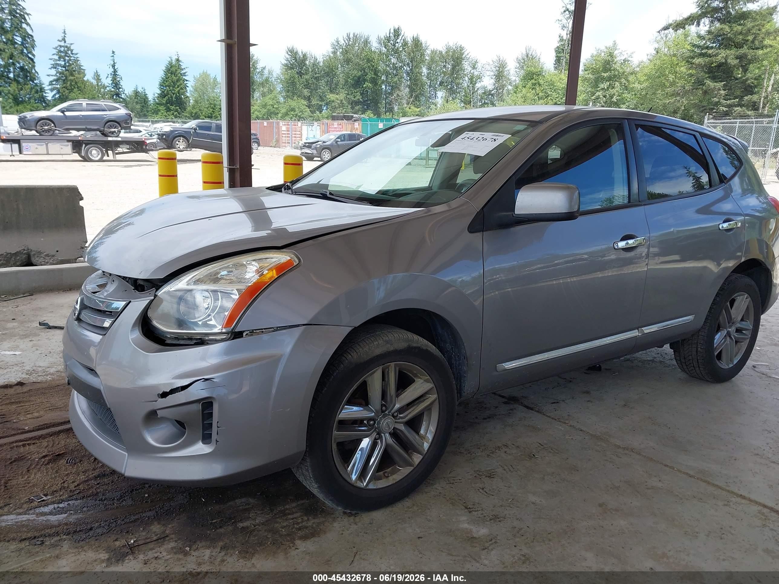 2011 Nissan Rogue S Krom Edition Серебряный vin: JN8AS5MV4BW292130
