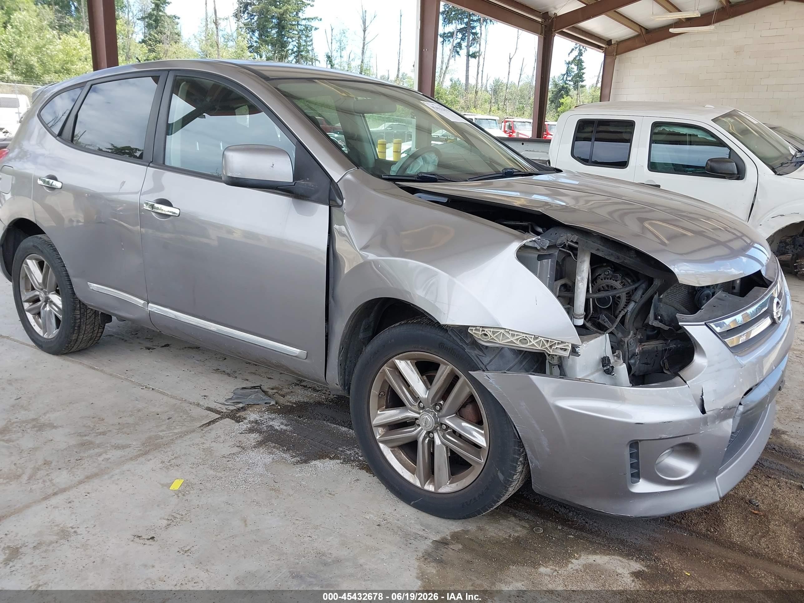 2011 Nissan Rogue S Krom Edition Серебряный vin: JN8AS5MV4BW292130