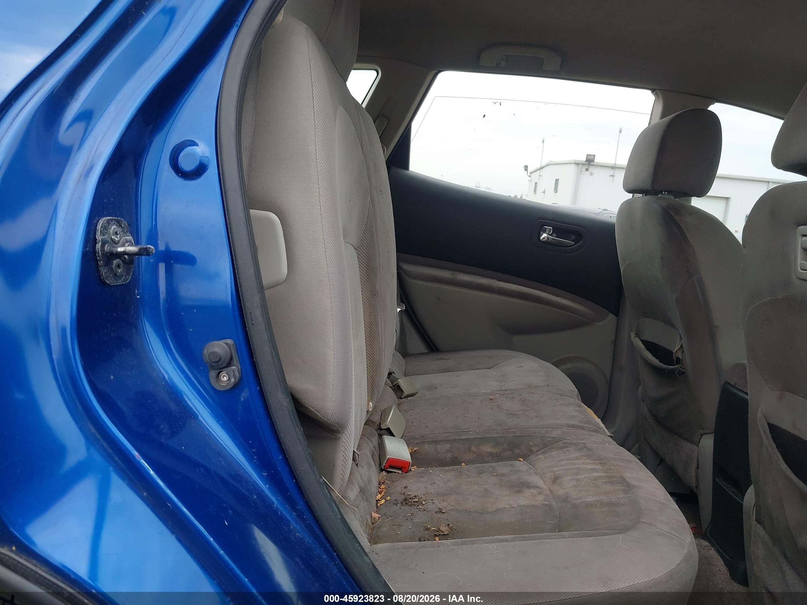 2011 Nissan Rogue S Blue vin: JN8AS5MV4BW306432
