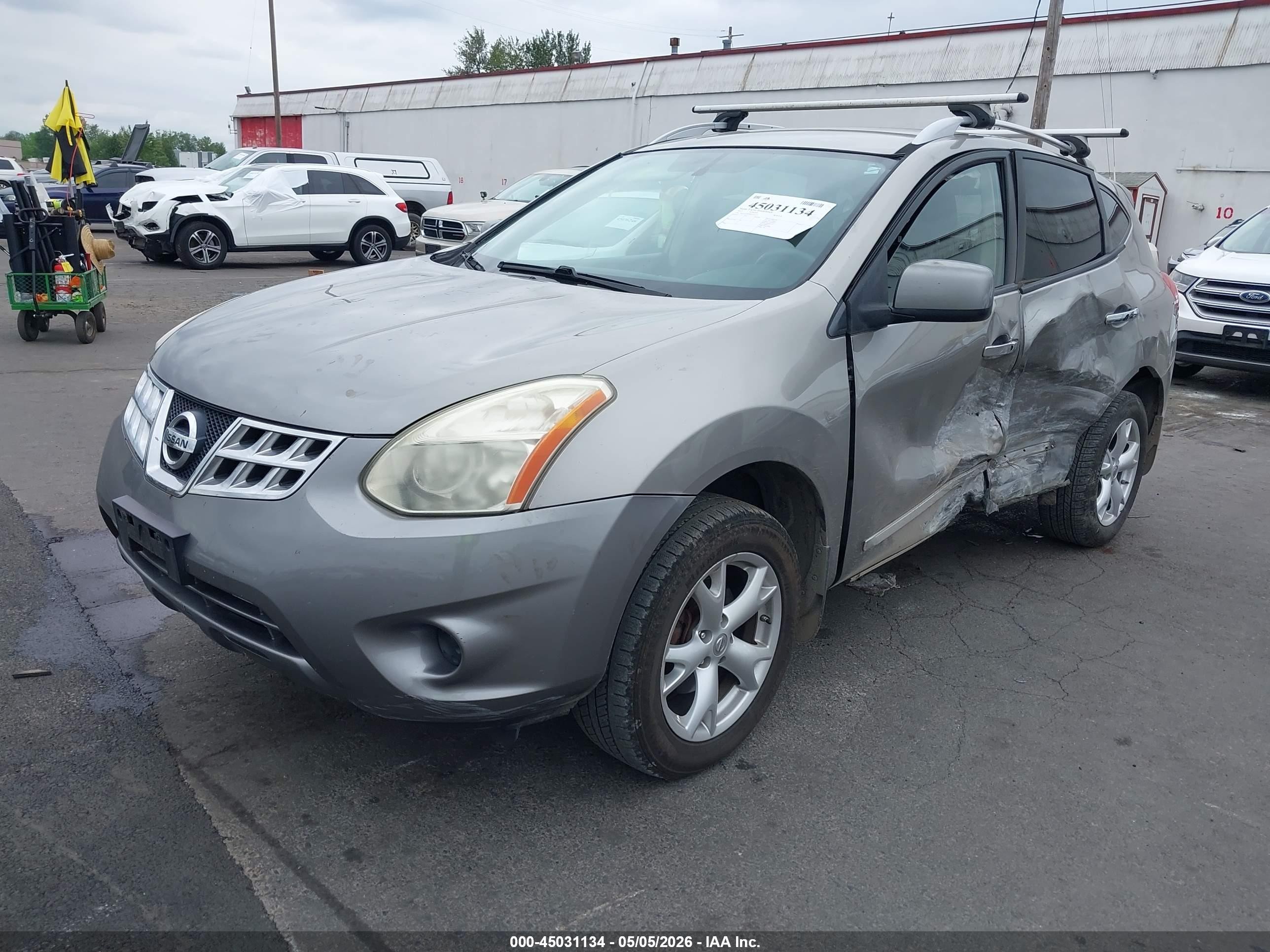 2011 Nissan Rogue Sv Серый vin: JN8AS5MV4BW309119