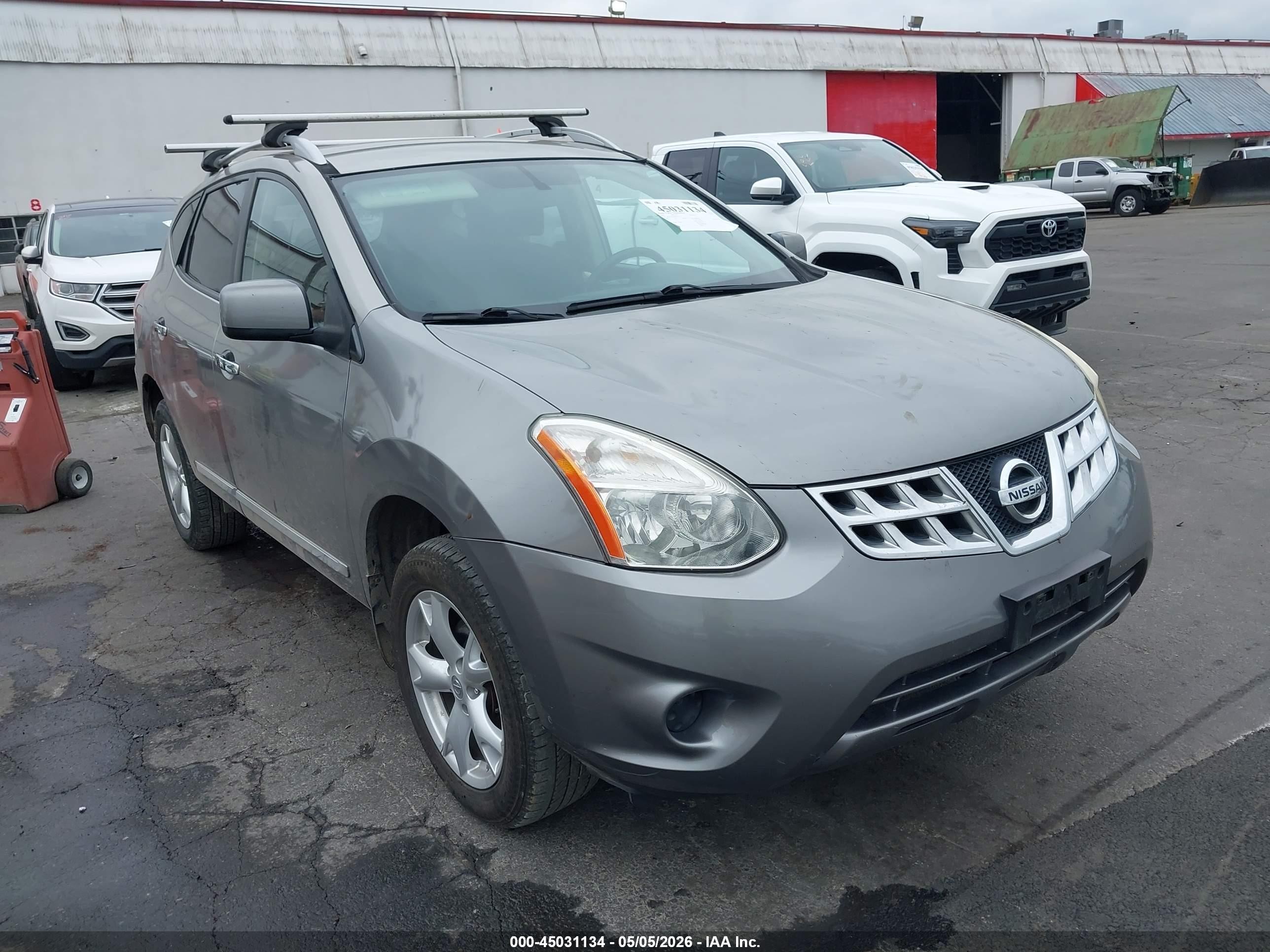 2011 Nissan Rogue Sv Серый vin: JN8AS5MV4BW309119