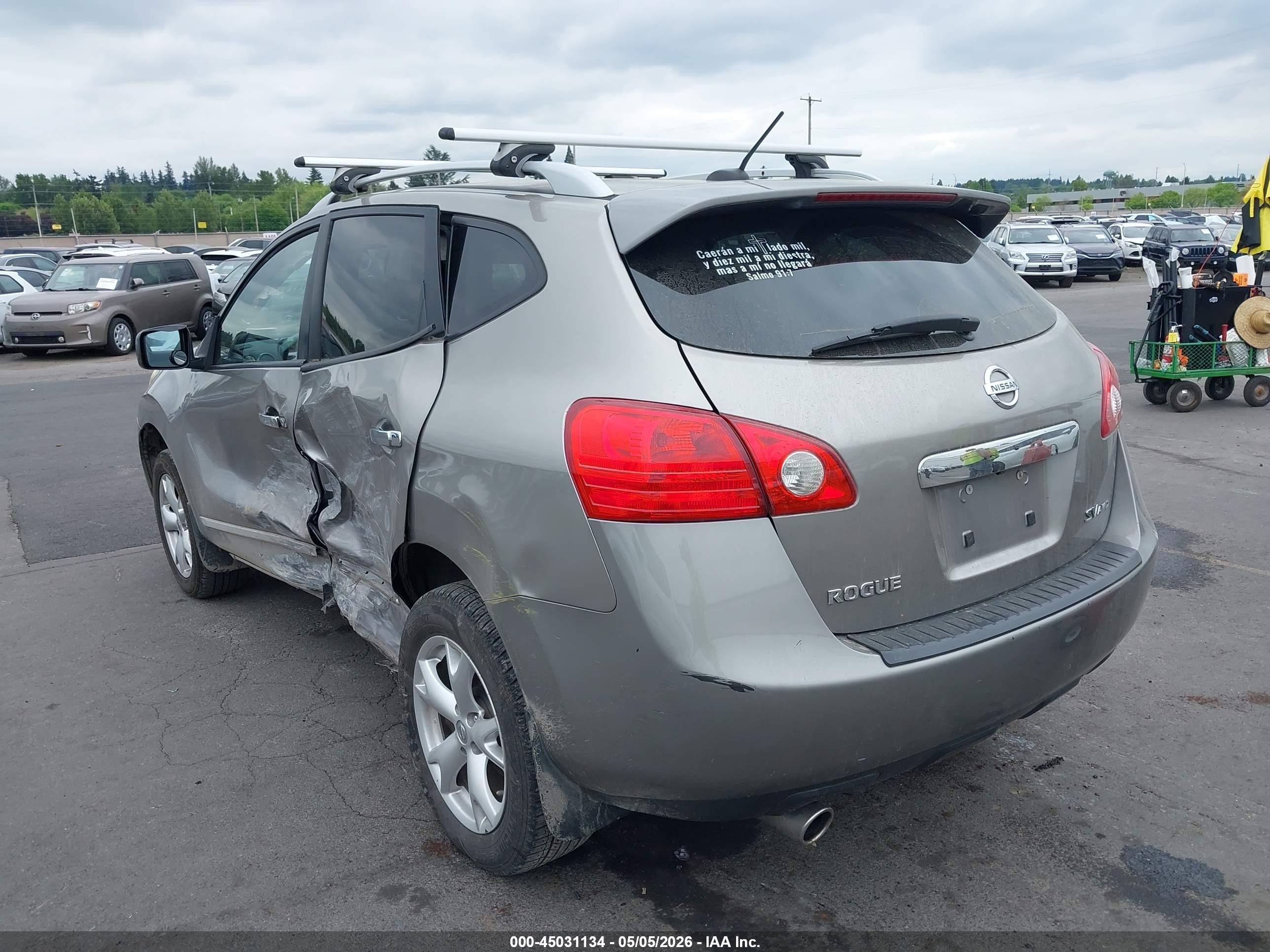 2011 Nissan Rogue Sv Серый vin: JN8AS5MV4BW309119
