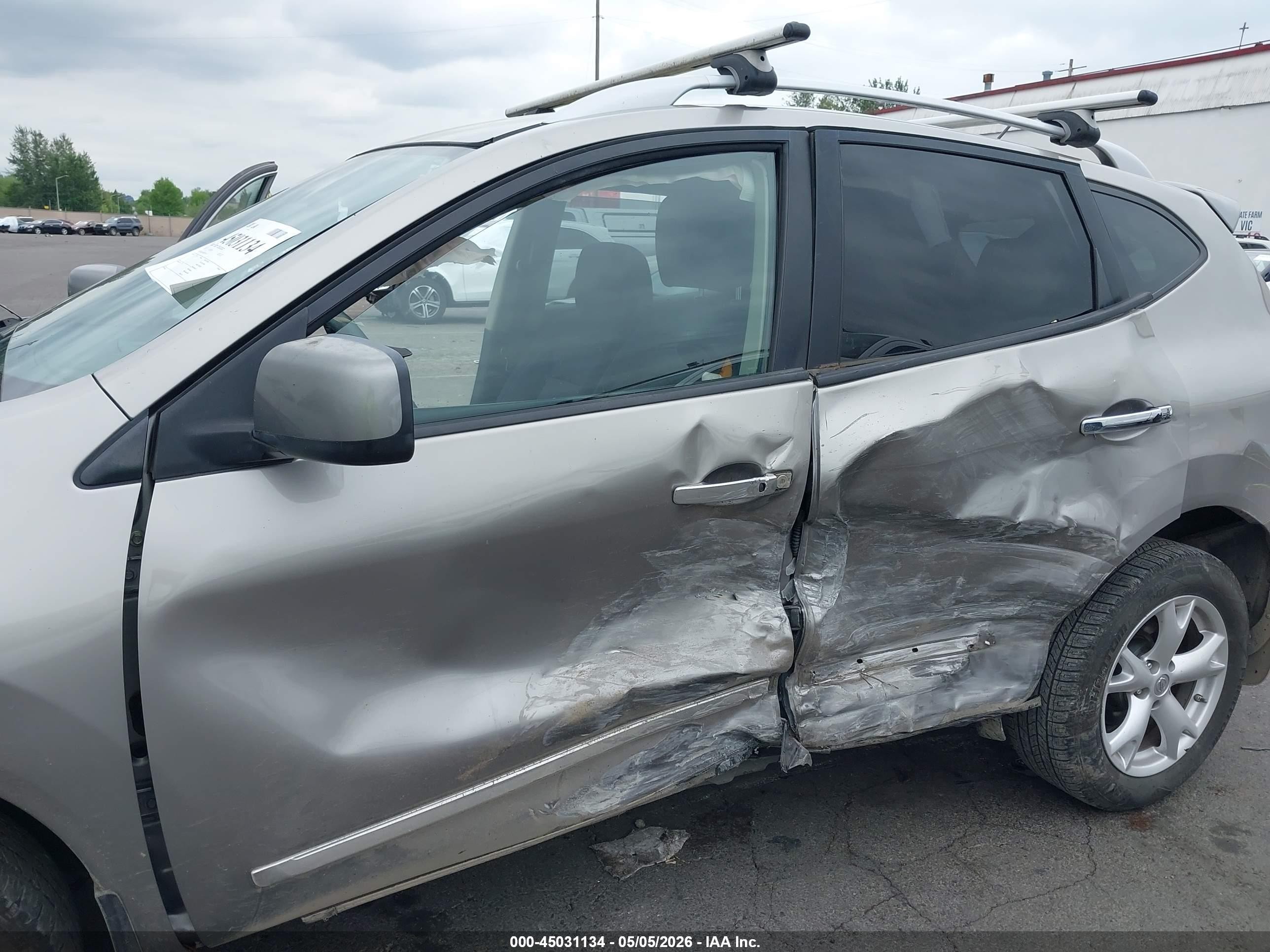 2011 Nissan Rogue Sv Серый vin: JN8AS5MV4BW309119