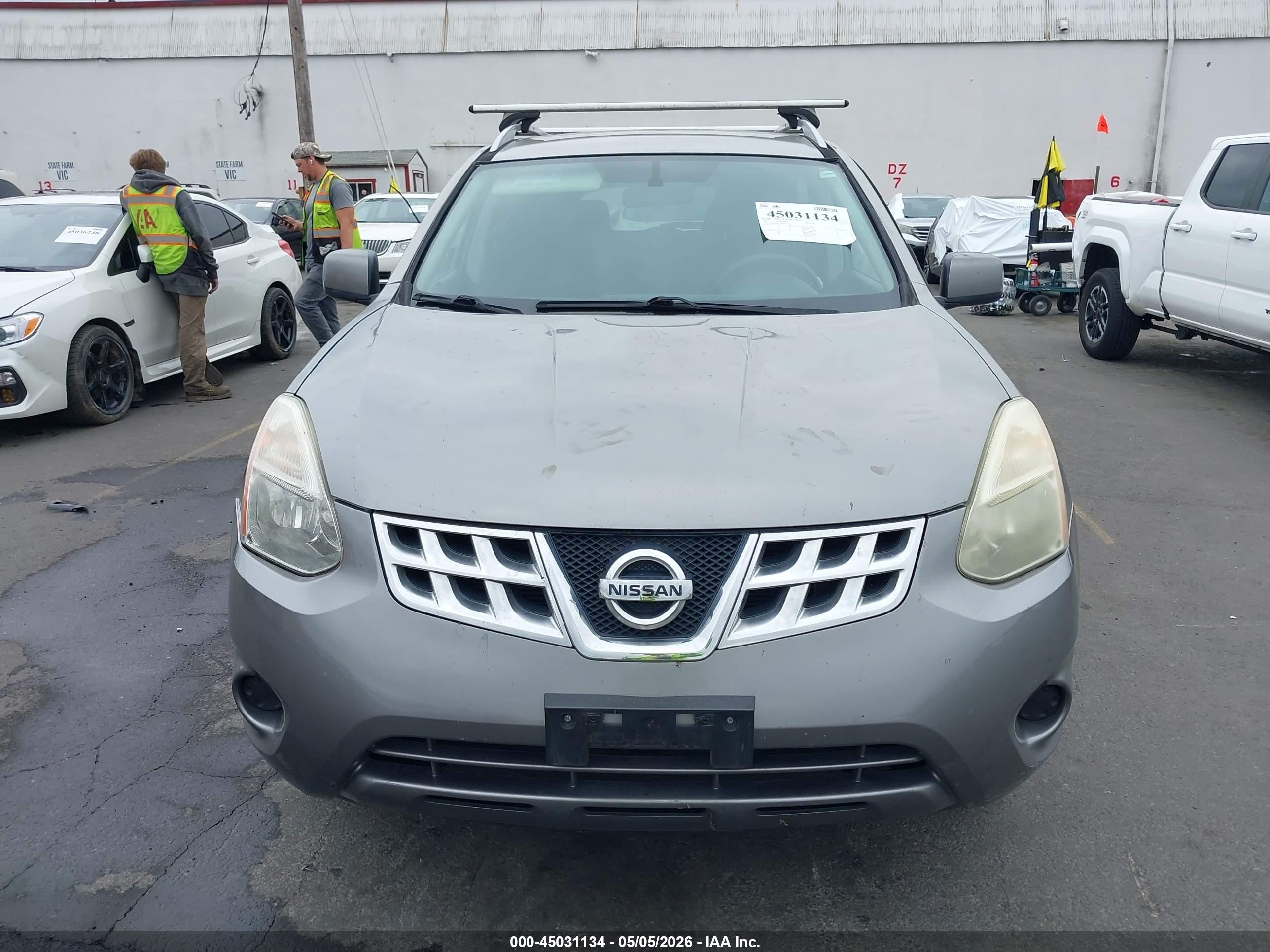 2011 Nissan Rogue Sv Серый vin: JN8AS5MV4BW309119