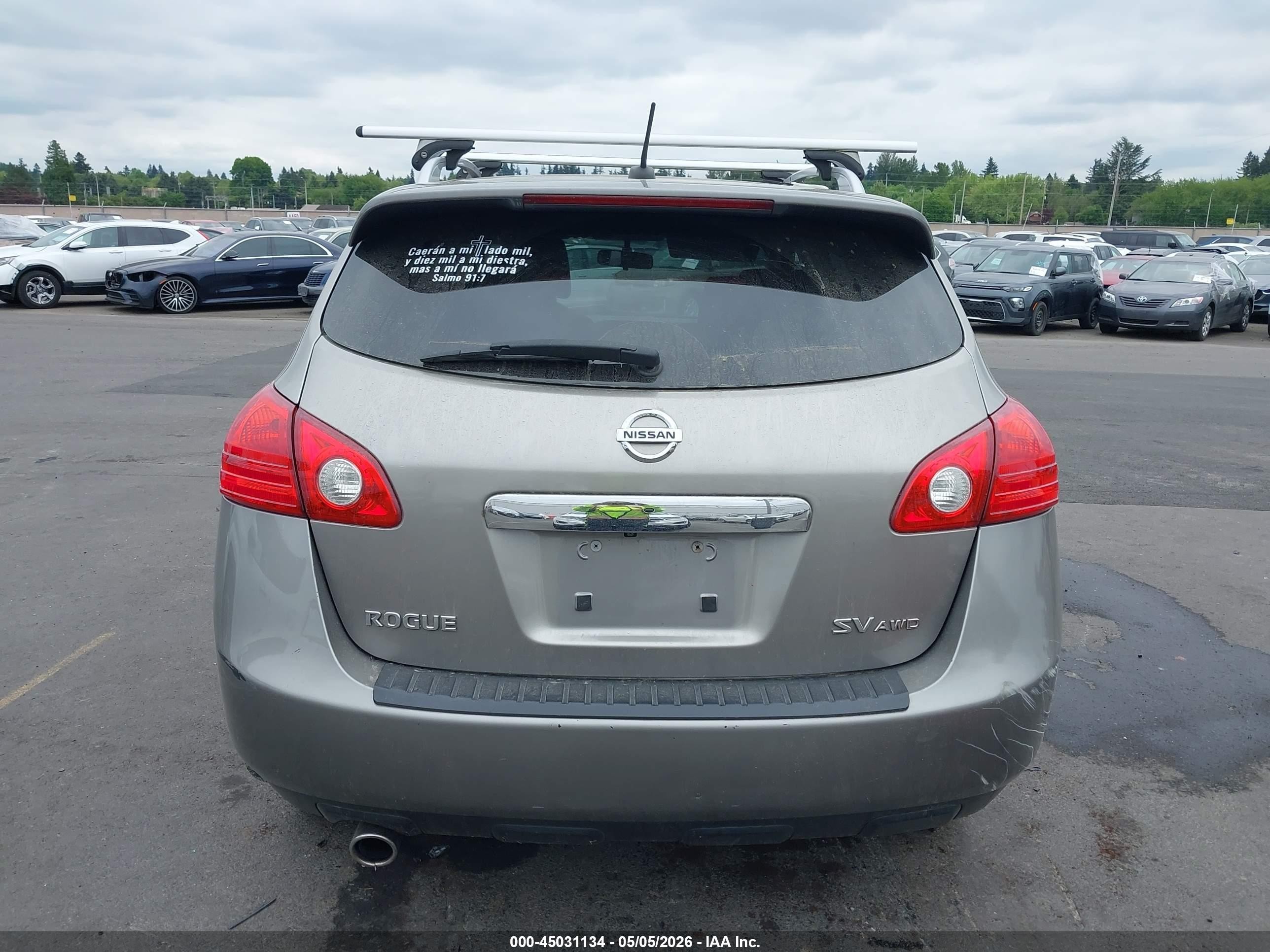 2011 Nissan Rogue Sv Серый vin: JN8AS5MV4BW309119