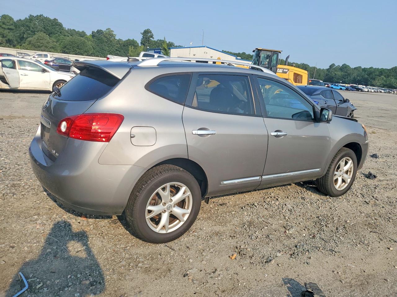 2011 Nissan Rogue S Серый vin: JN8AS5MV4BW662685