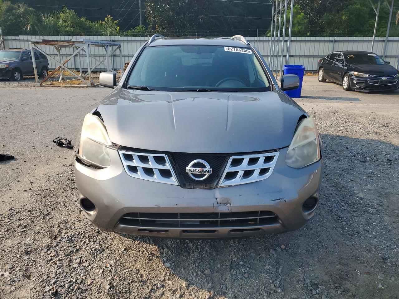 2011 Nissan Rogue S Серый vin: JN8AS5MV4BW662685