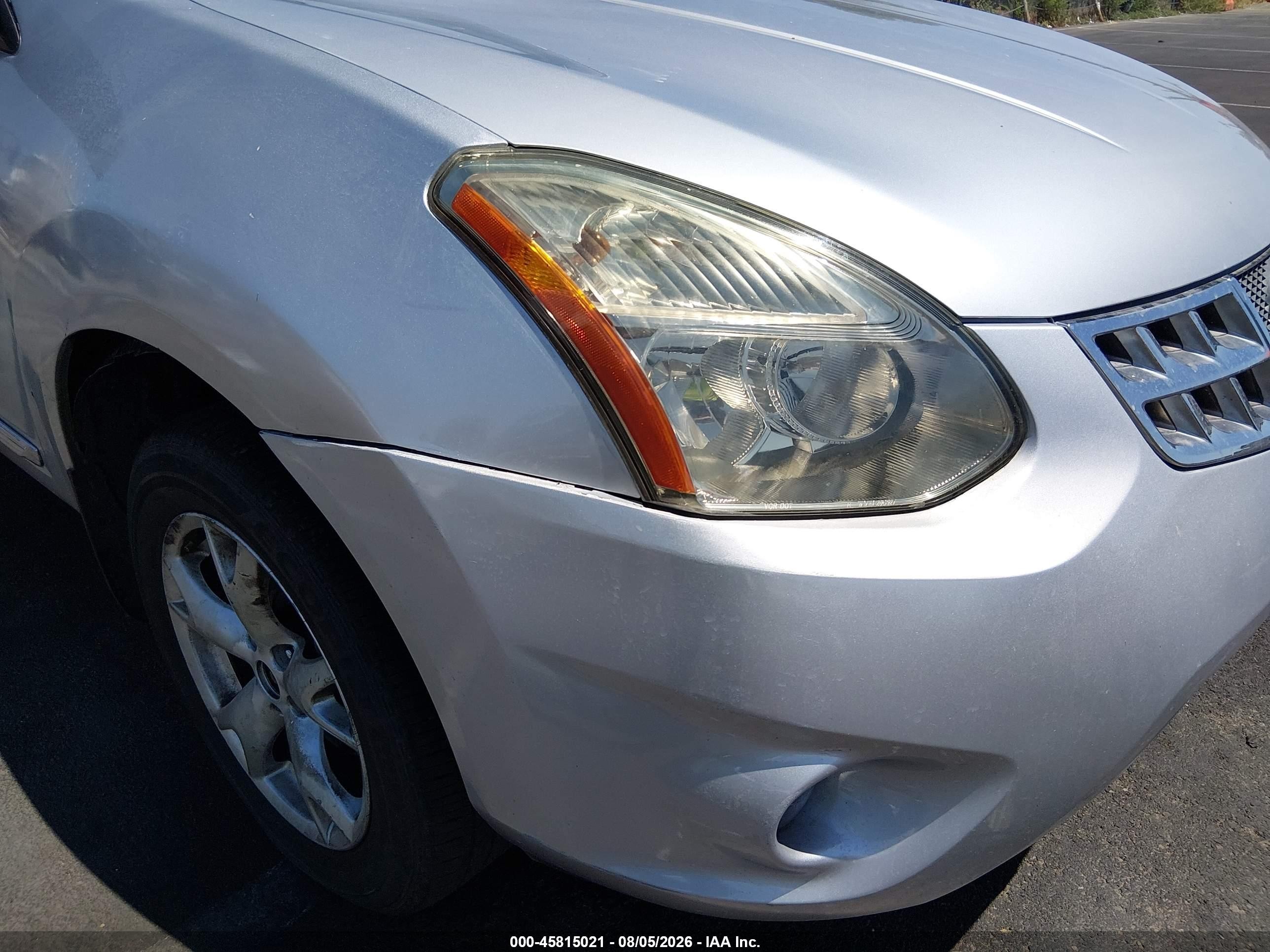 2011 Nissan Rogue Sv Серебряный vin: JN8AS5MV4BW667563
