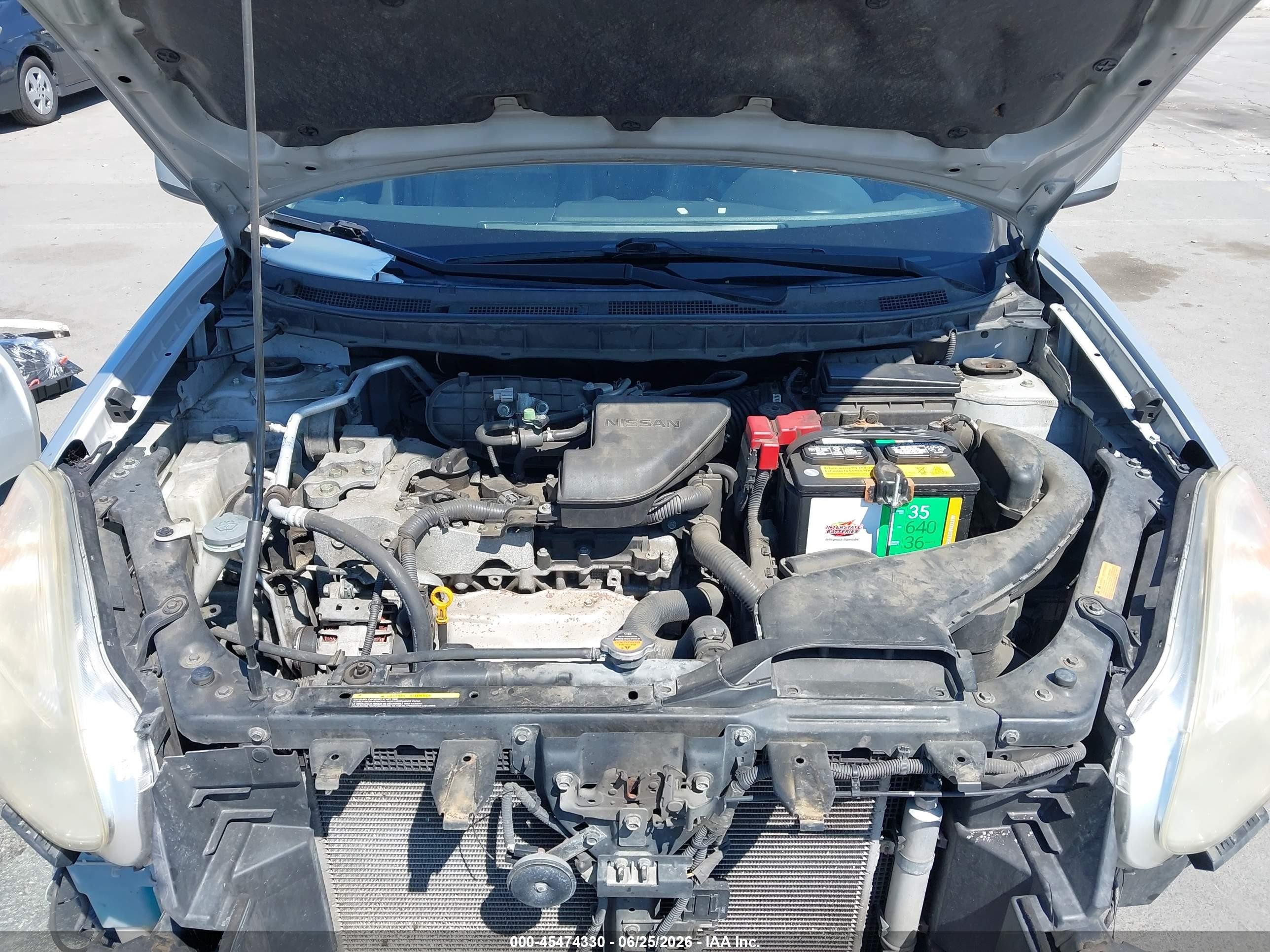 2011 Nissan Rogue Sv Silver vin: JN8AS5MV4BW668728