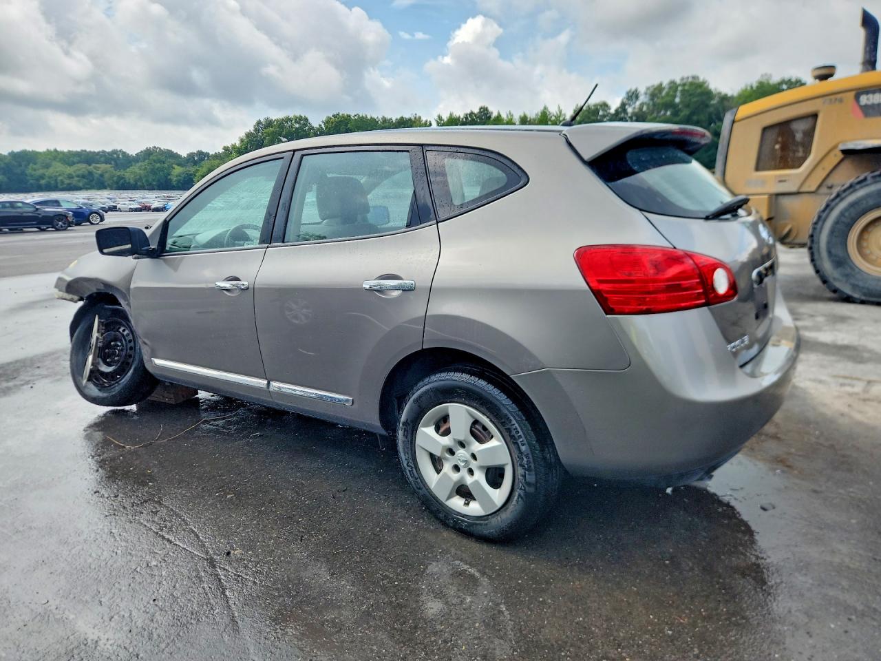 2011 Nissan Rogue S Серебряный vin: JN8AS5MV4BW675100
