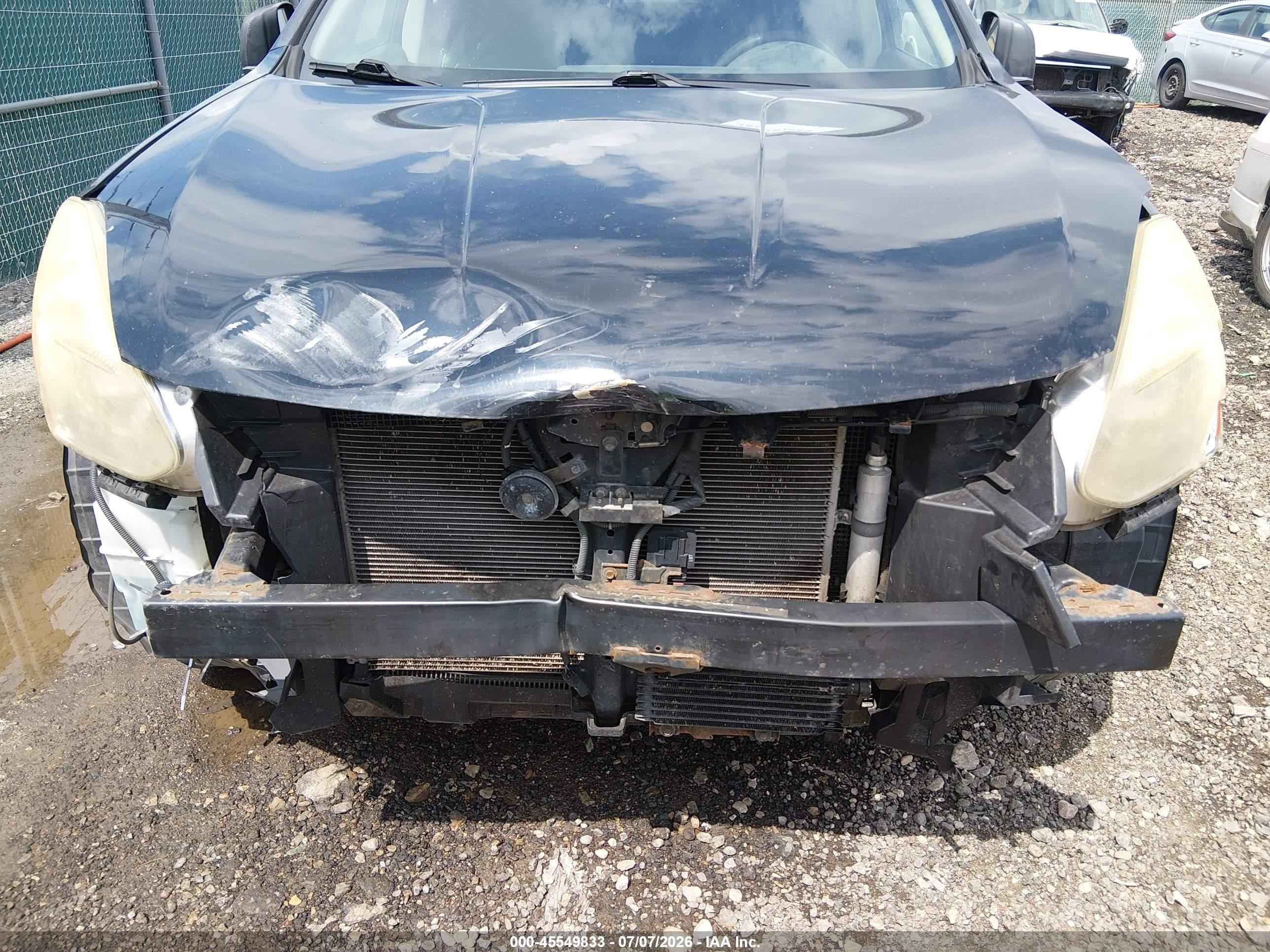2011 Nissan Rogue Sv Black vin: JN8AS5MV4BW675310