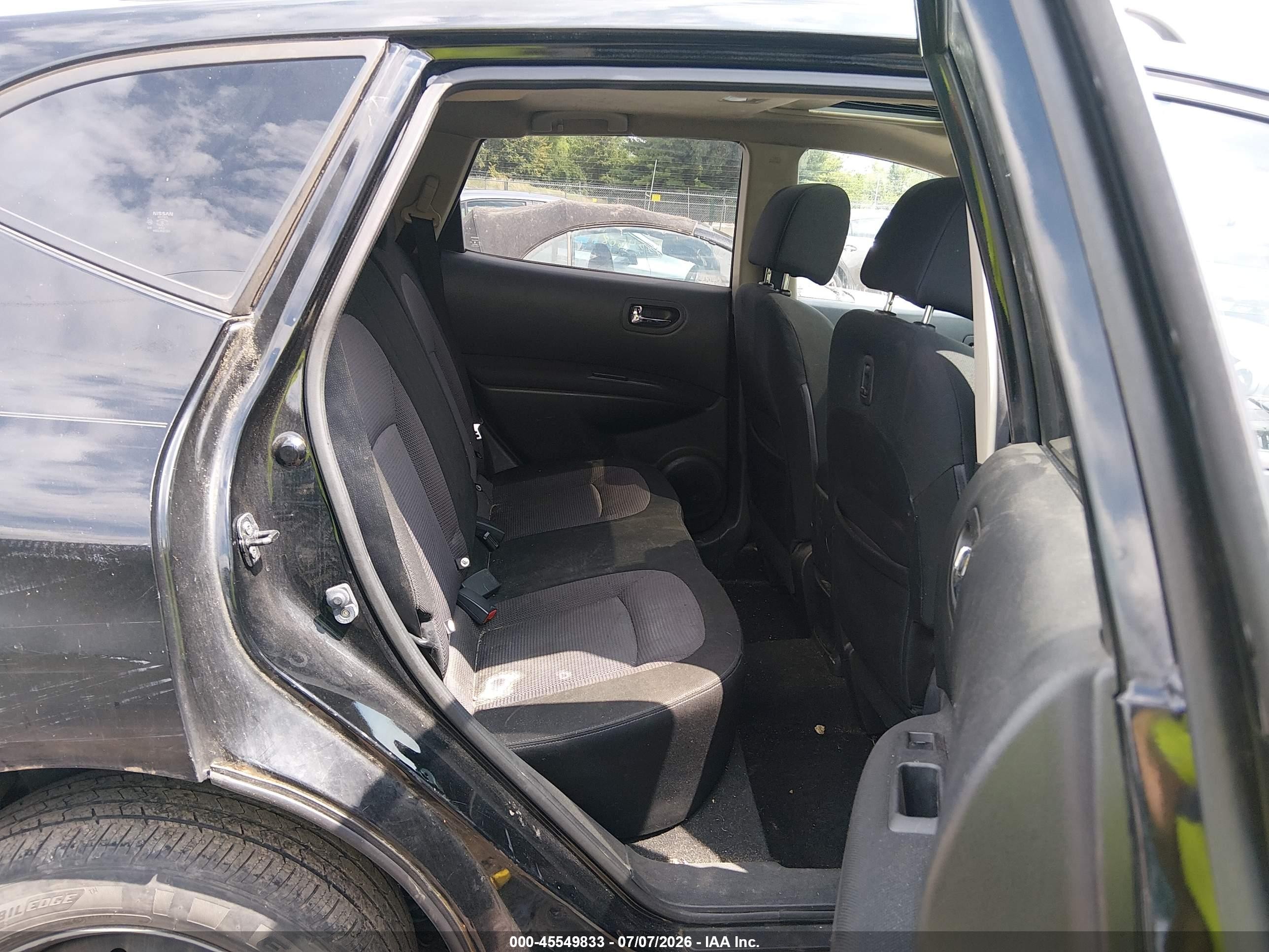 2011 Nissan Rogue Sv Black vin: JN8AS5MV4BW675310
