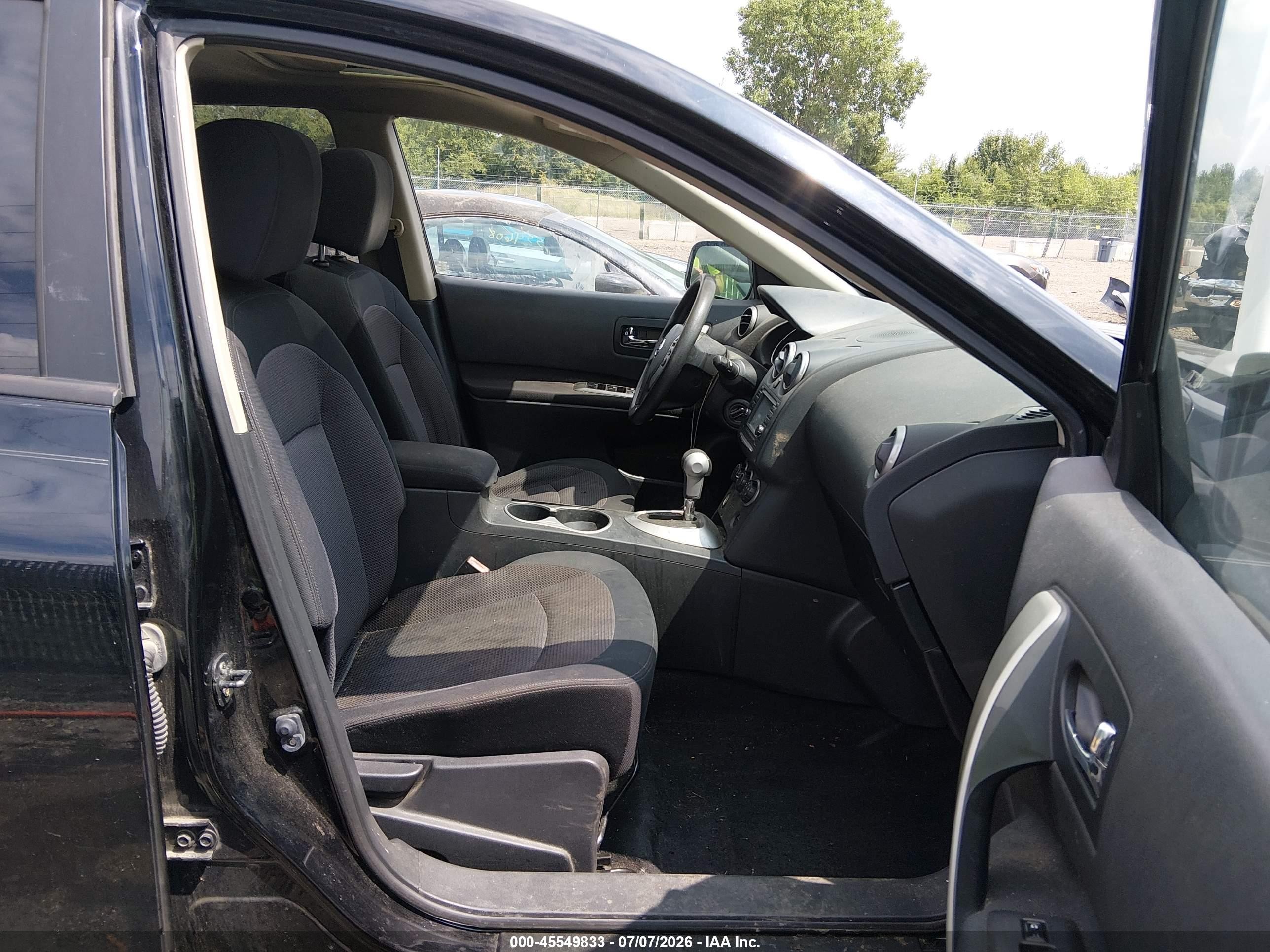 2011 Nissan Rogue Sv Black vin: JN8AS5MV4BW675310
