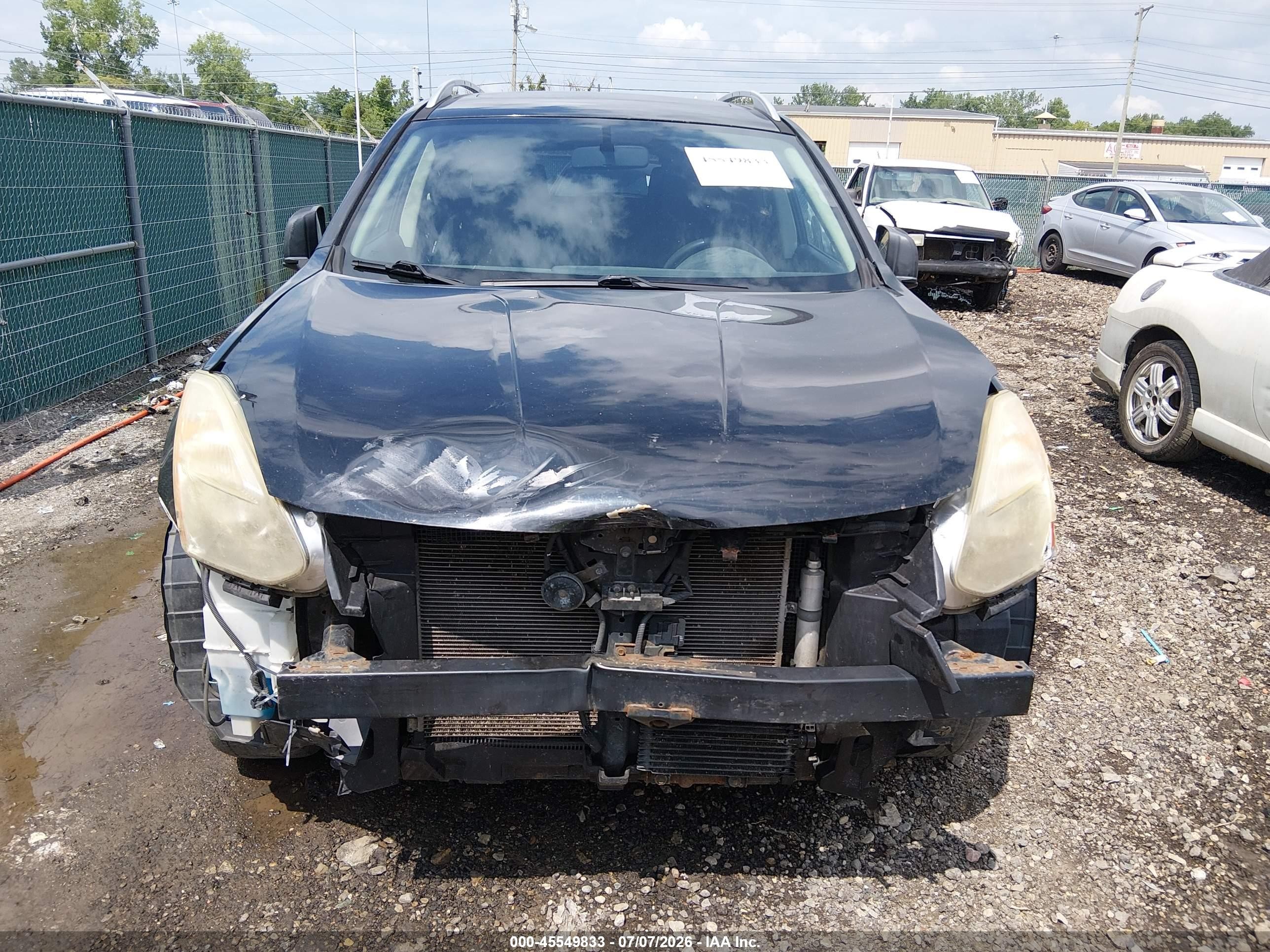 2011 Nissan Rogue Sv Black vin: JN8AS5MV4BW675310