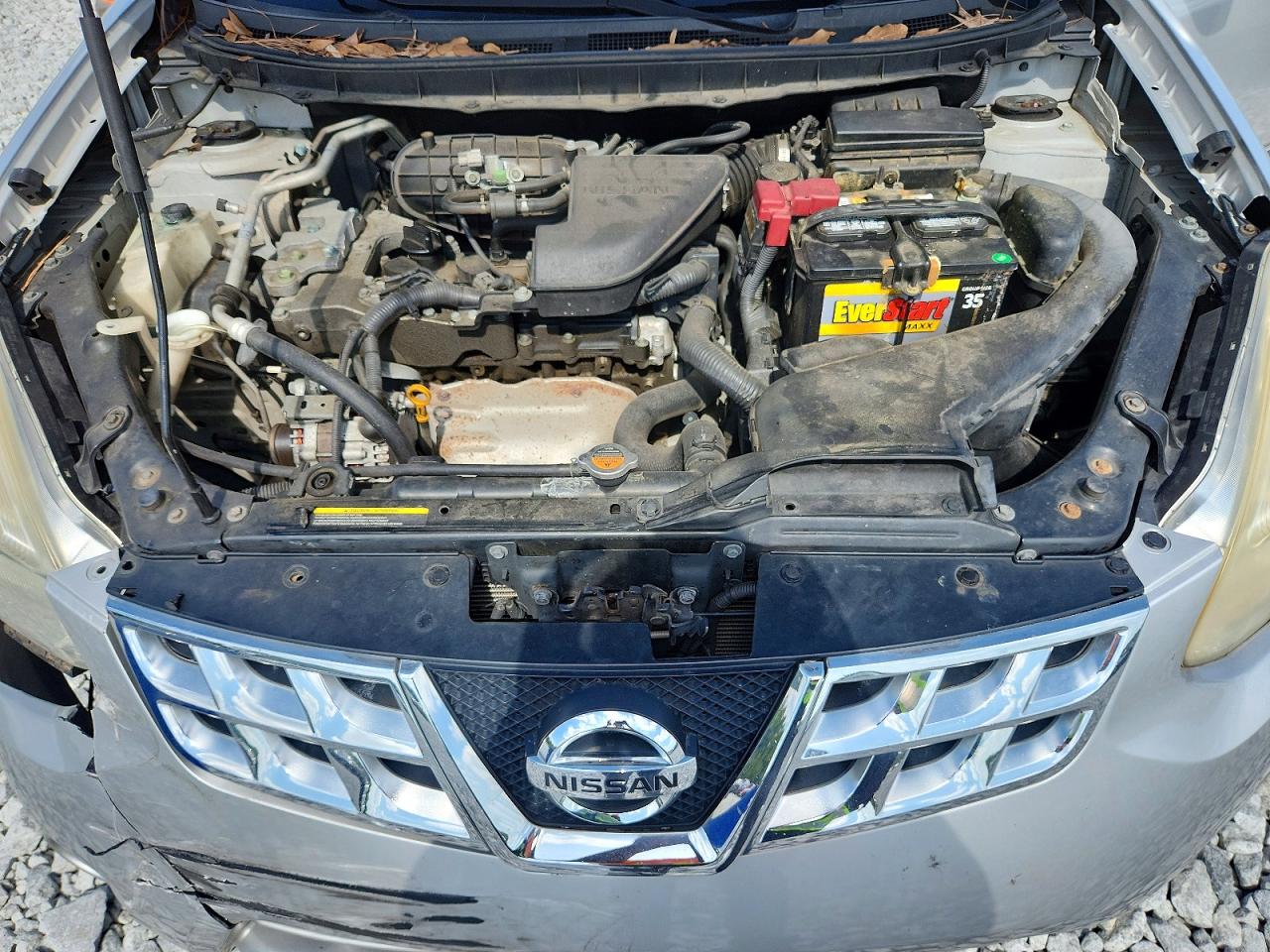 2011 Nissan Rogue S Silver vin: JN8AS5MV4BW676943