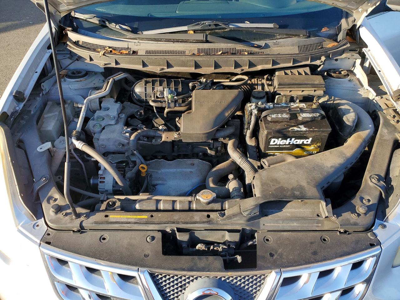 2011 Nissan Rogue S Silver vin: JN8AS5MV4BW681236