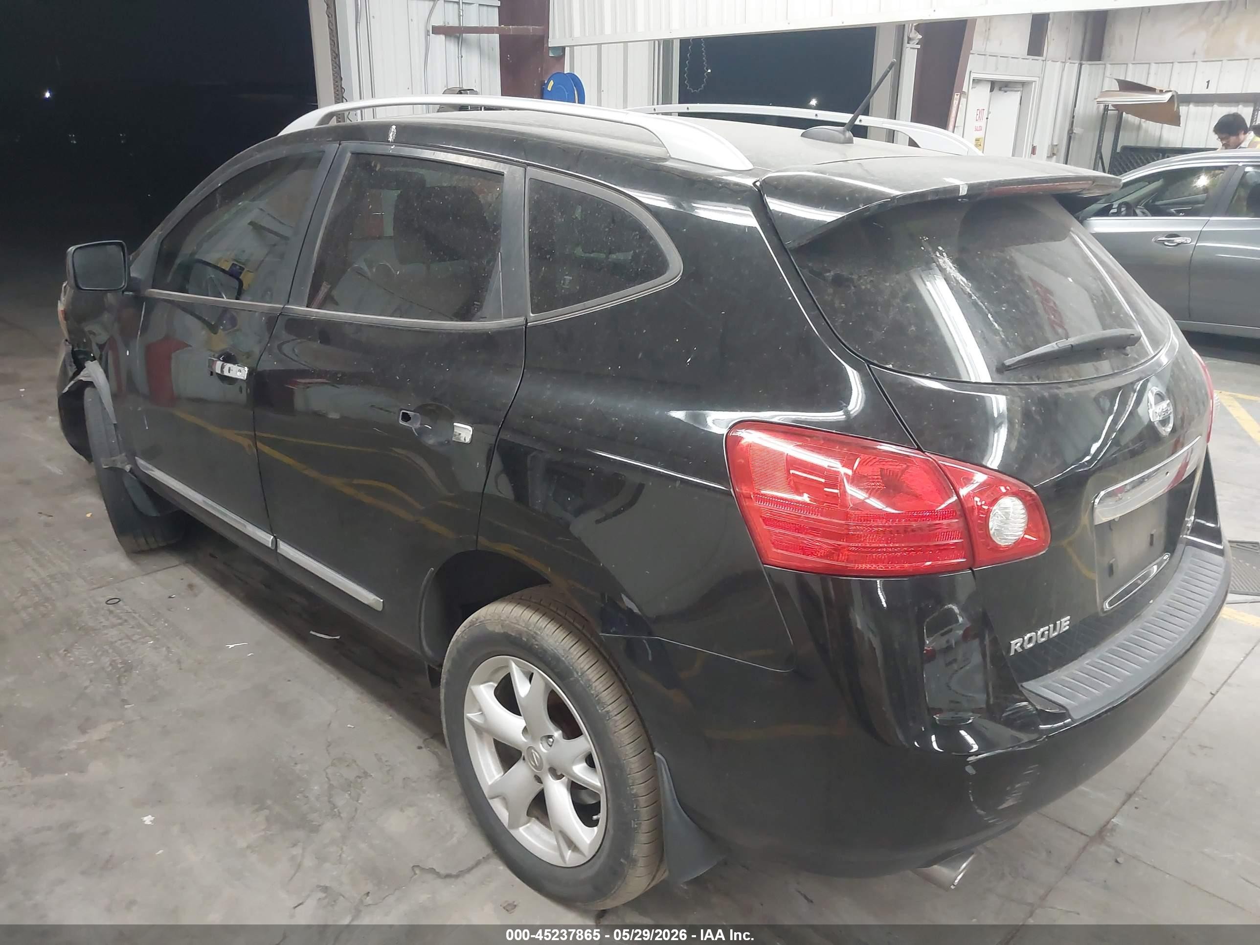 2011 Nissan Rogue Sv Black vin: JN8AS5MV4BW690244