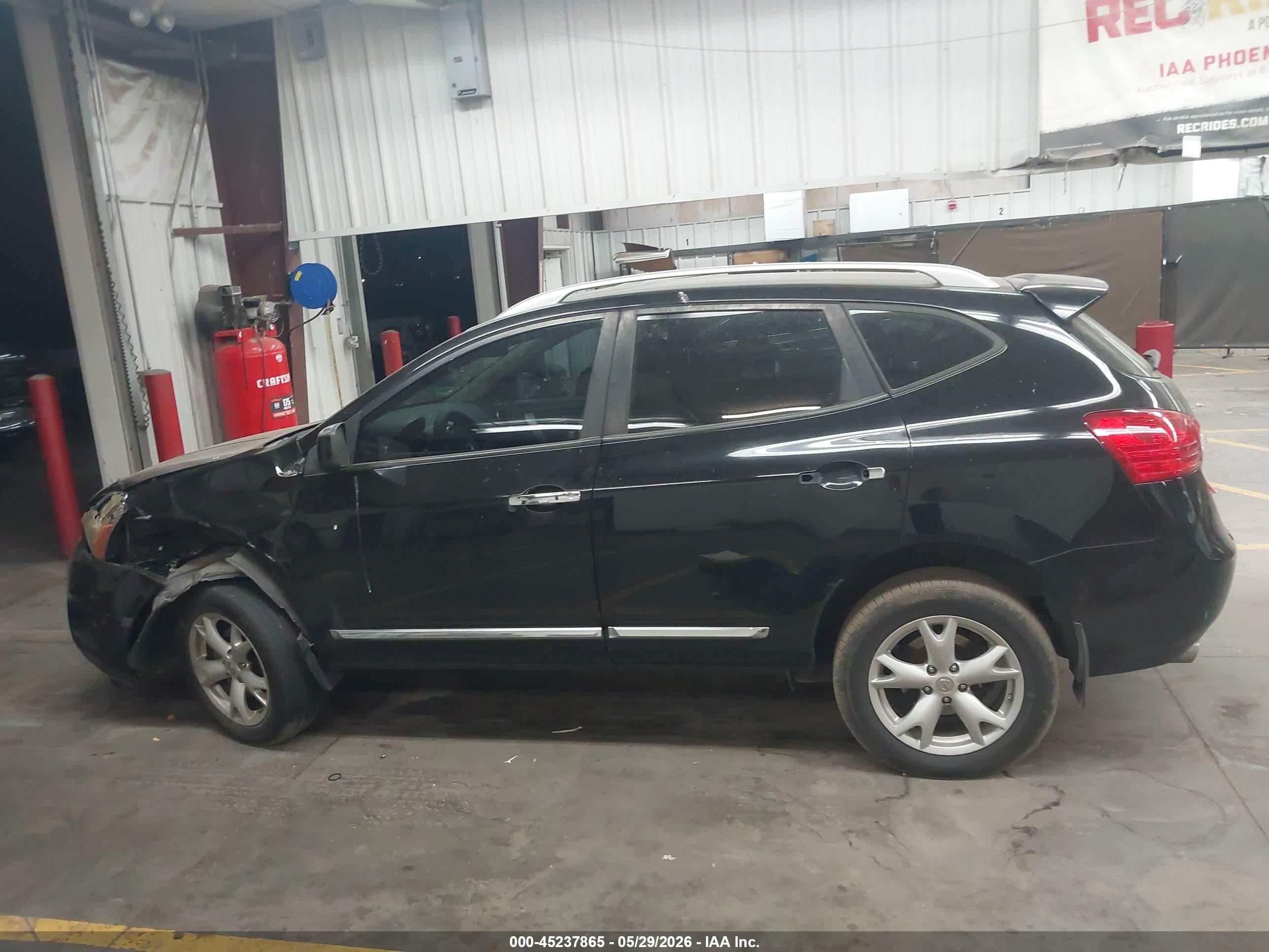 2011 Nissan Rogue Sv Black vin: JN8AS5MV4BW690244
