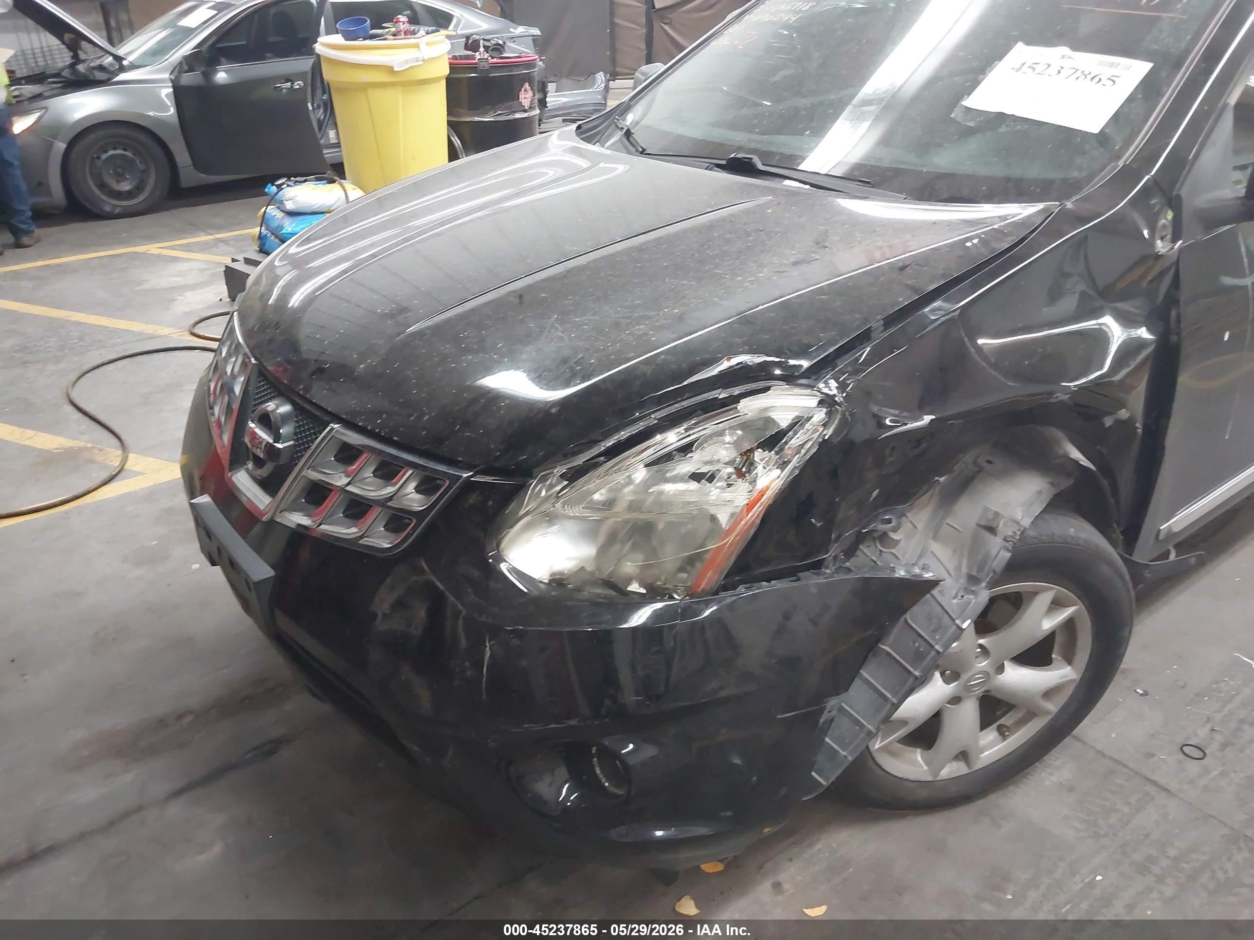 2011 Nissan Rogue Sv Black vin: JN8AS5MV4BW690244