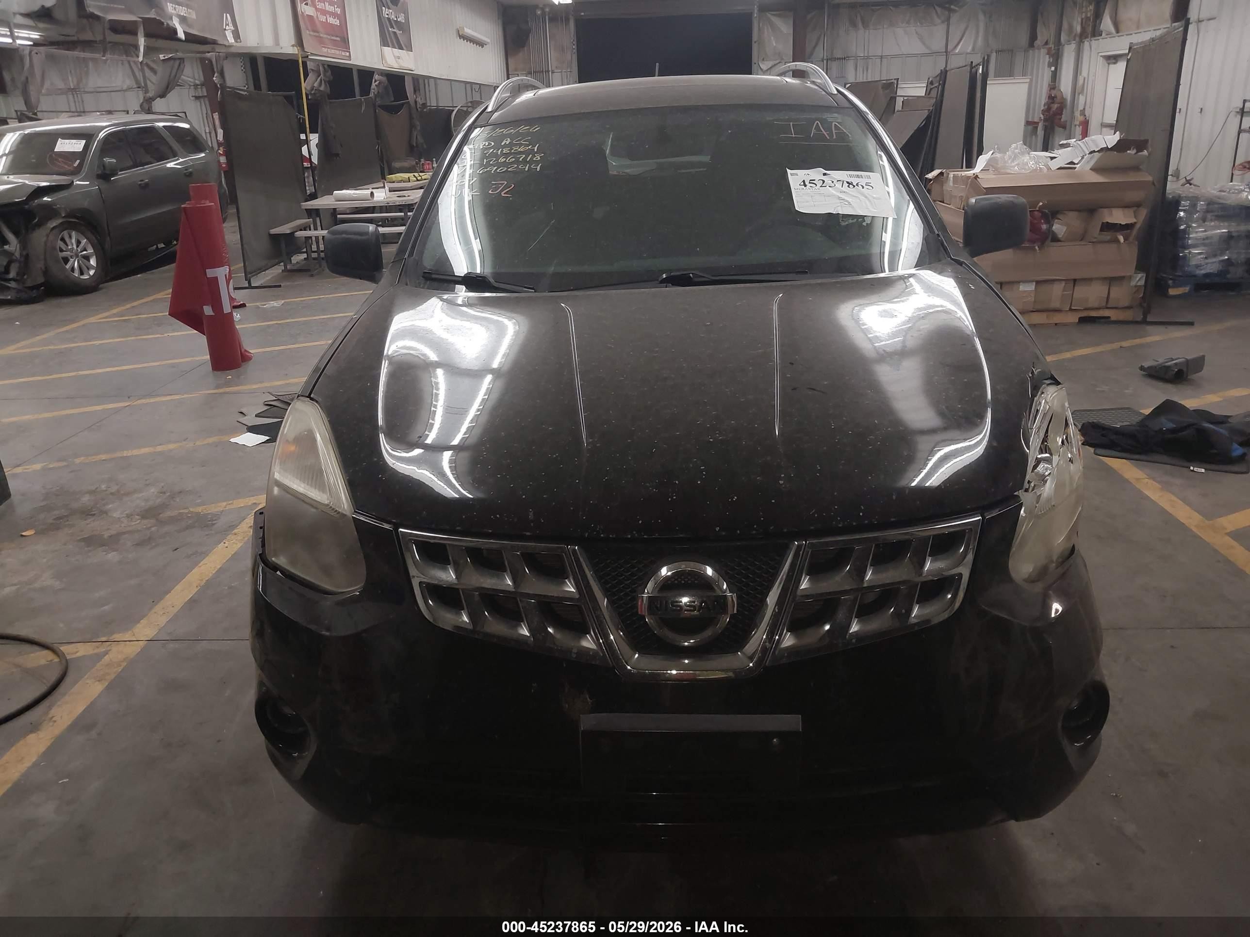 2011 Nissan Rogue Sv Black vin: JN8AS5MV4BW690244